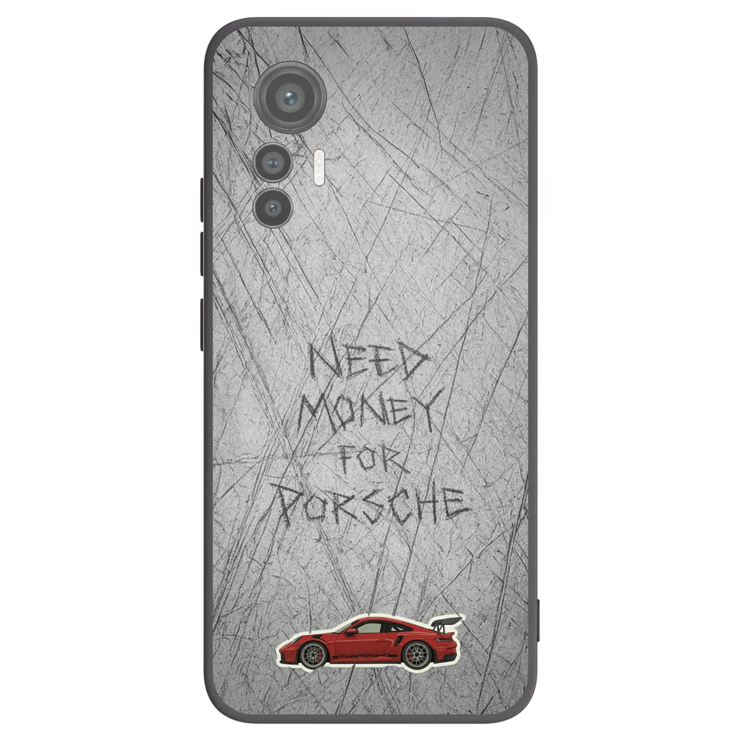 Picasee silikonový černý obal pro Xiaomi 12 Lite - Garage Scratch