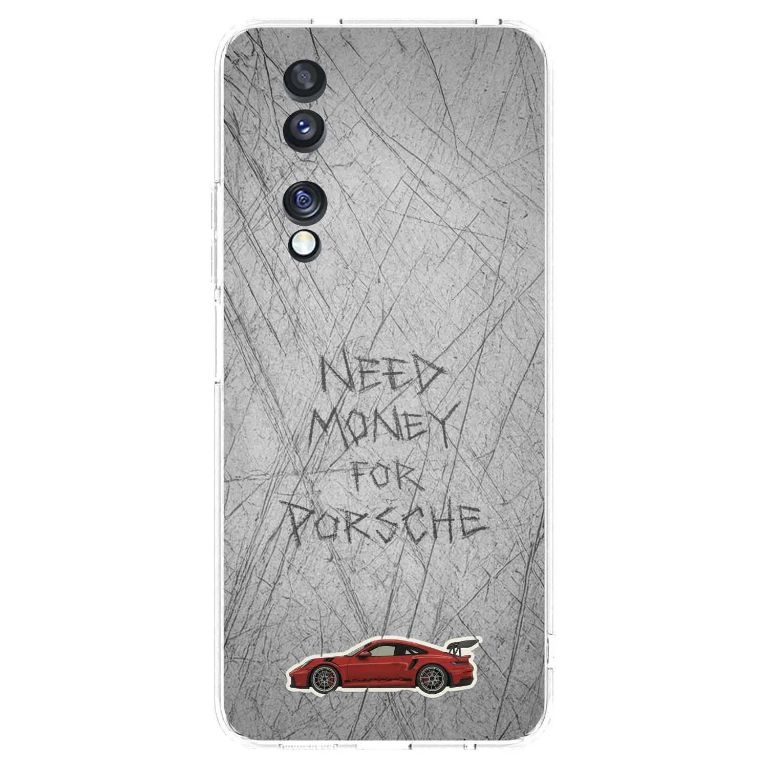 Picasee silikonový průhledný obal pro Honor 70 - Garage Scratch