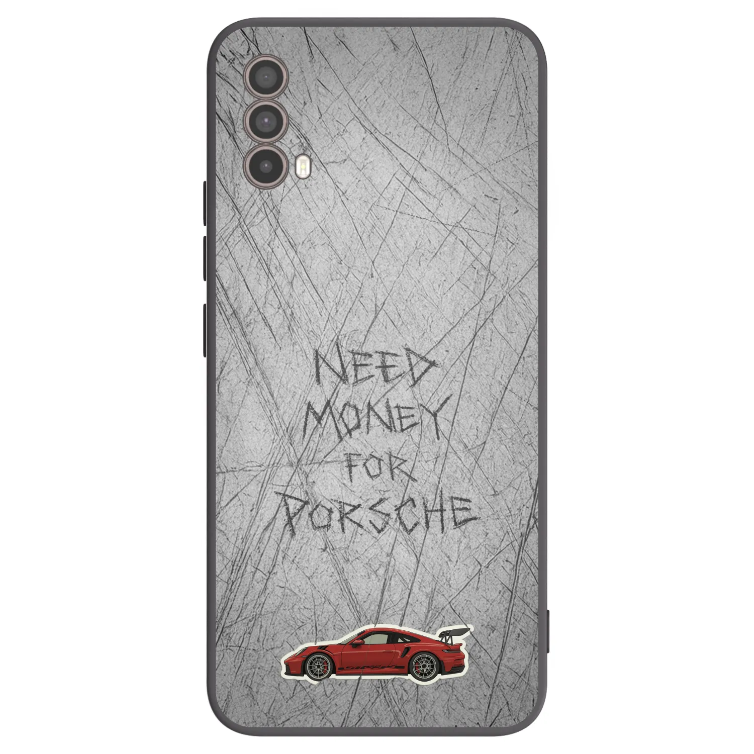 Picasee silikonový černý obal pro Motorola Moto E40 - Garage Scratch