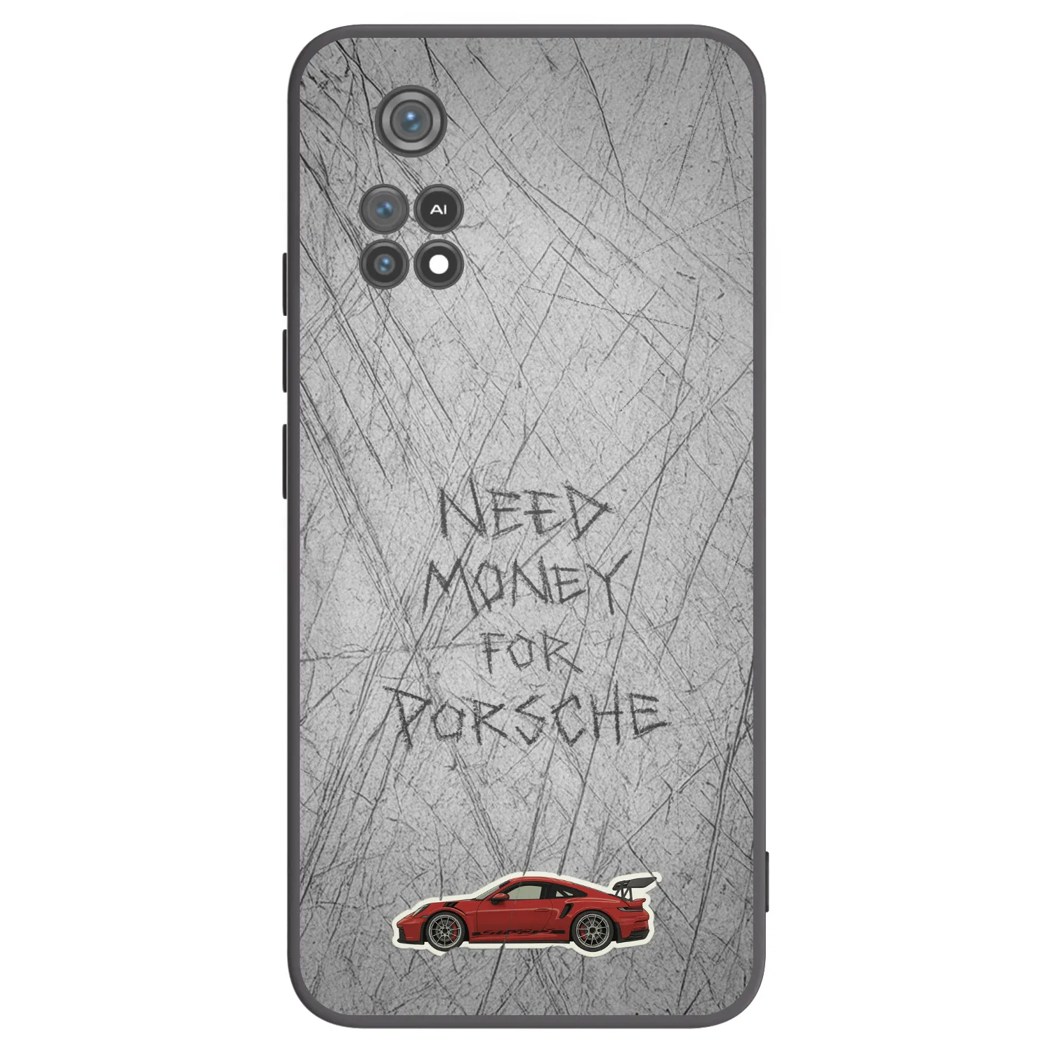 Picasee silikonový černý obal pro Xiaomi Poco M4 Pro - Garage Scratch