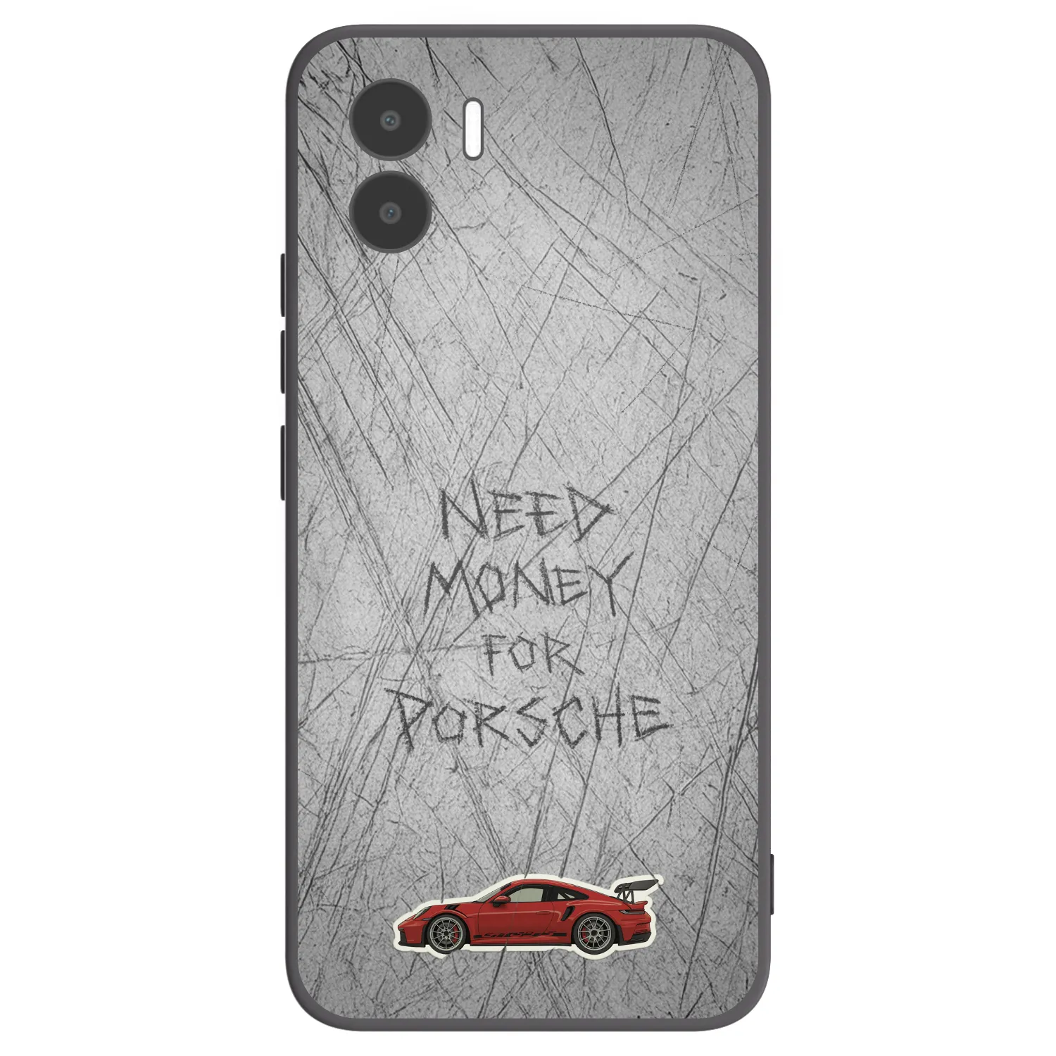 Picasee silikonový černý obal pro Xiaomi Redmi A1 - Garage Scratch