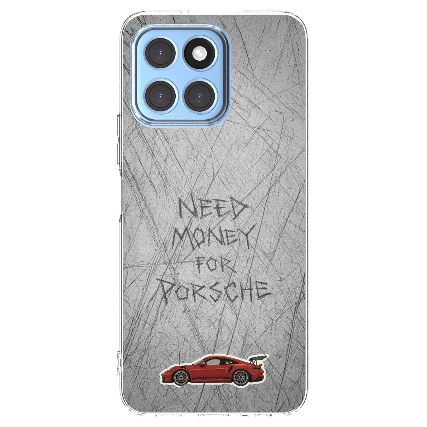 Picasee silikonový průhledný obal pro Honor X6 - Garage Scratch