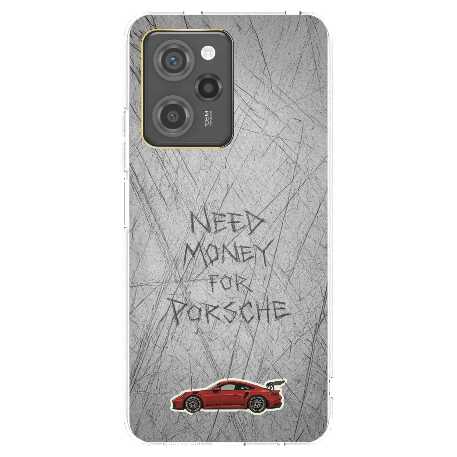 Picasee silikonový černý obal pro Xiaomi Poco X5 Pro - Garage Scratch