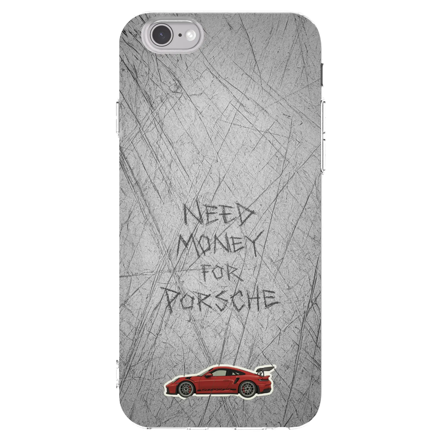 Picasee silikonový průhledný obal pro Apple iPhone 6/6S - Garage Scratch