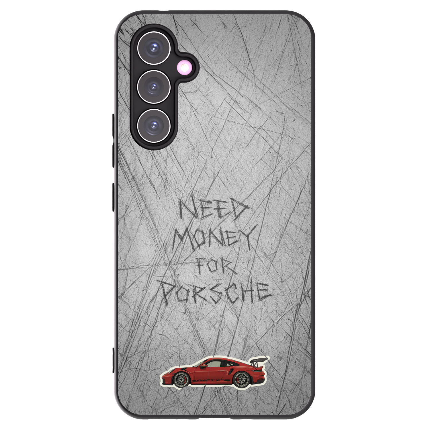 Picasee silikonový černý obal pro Samsung Galaxy A54 5G A546B - Garage Scratch
