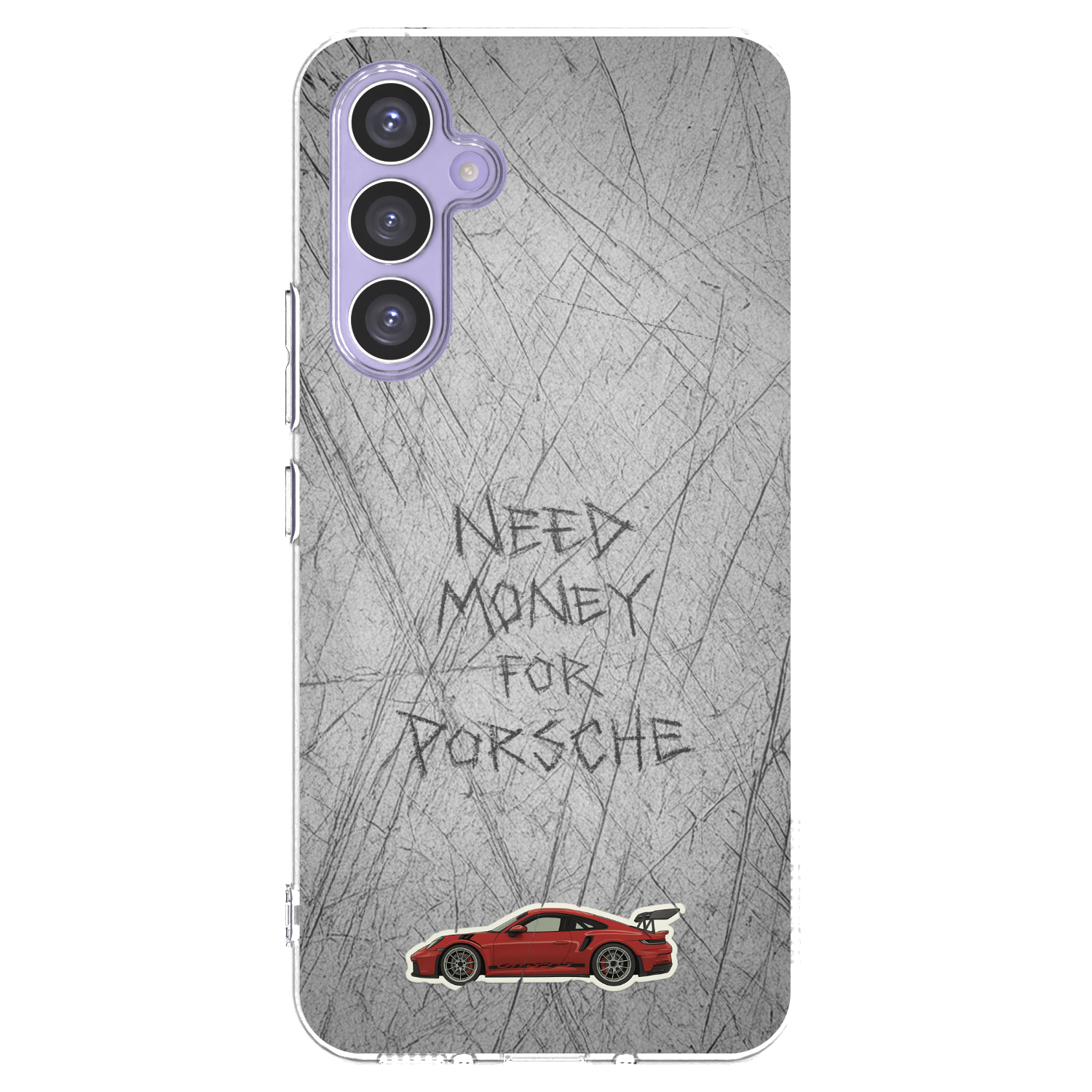 Picasee silikonový průhledný obal pro Samsung Galaxy A54 5G A546B - Garage Scratch