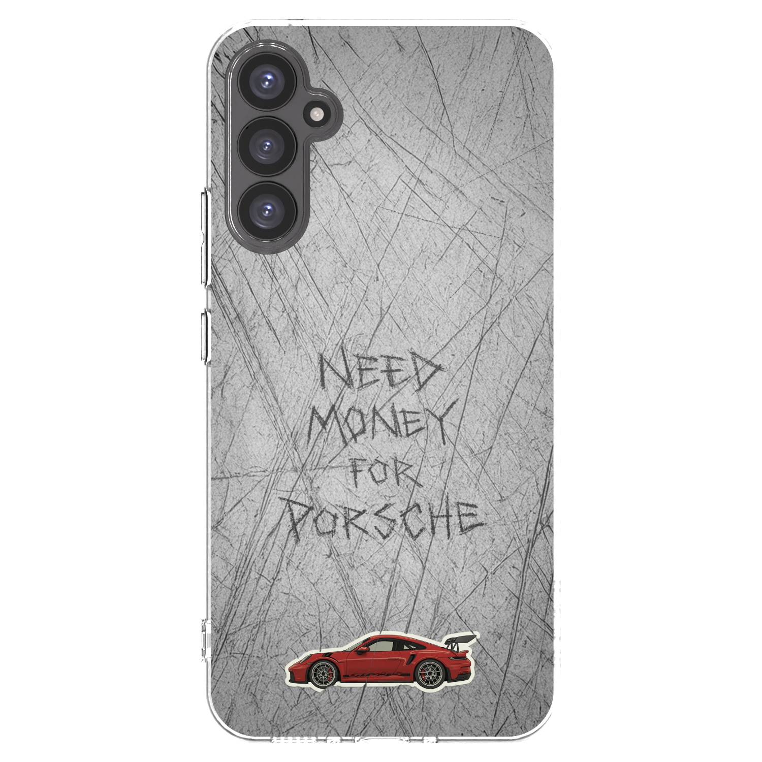 Picasee silikonový průhledný obal pro Samsung Galaxy A34 5G A346B - Garage Scratch
