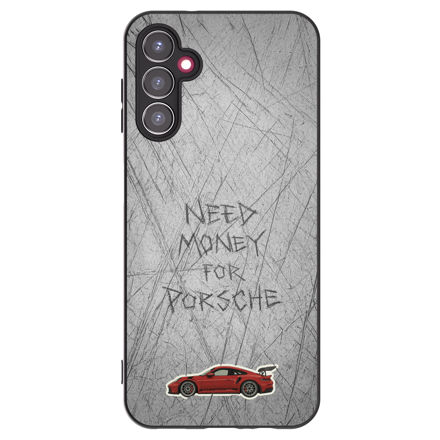 Picasee silikonový černý obal pro Samsung Galaxy A14 4G A145R - Garage Scratch