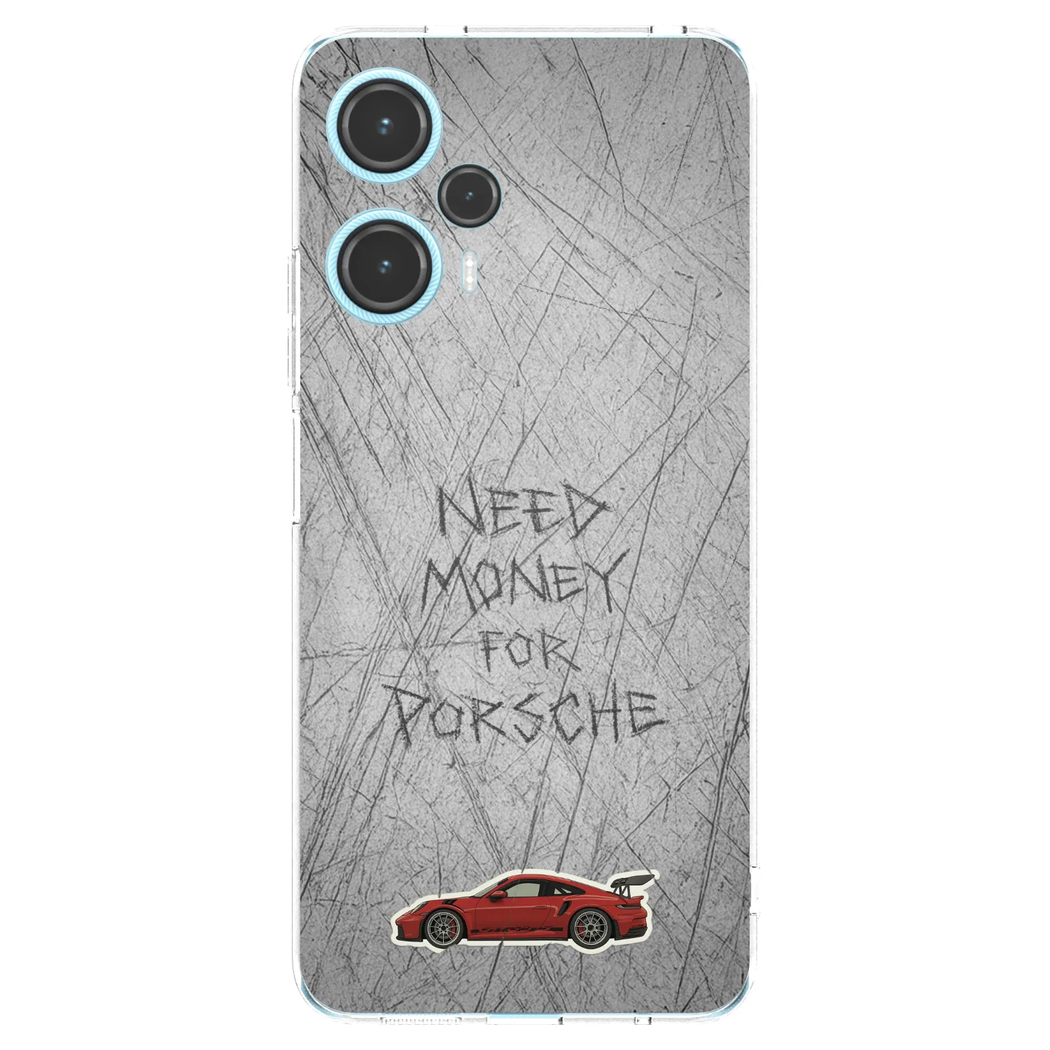 Picasee silikonový průhledný obal pro Xiaomi Poco F5 - Garage Scratch