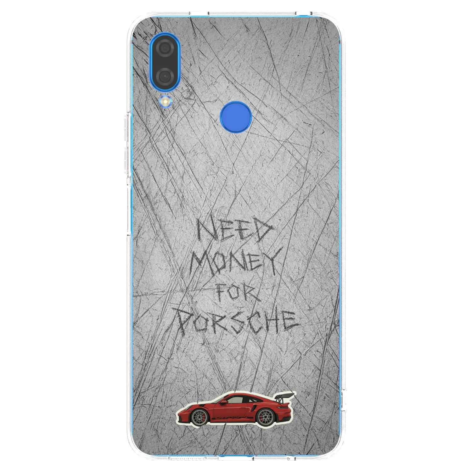 Picasee silikonový průhledný obal pro Huawei Nova 3 - Garage Scratch