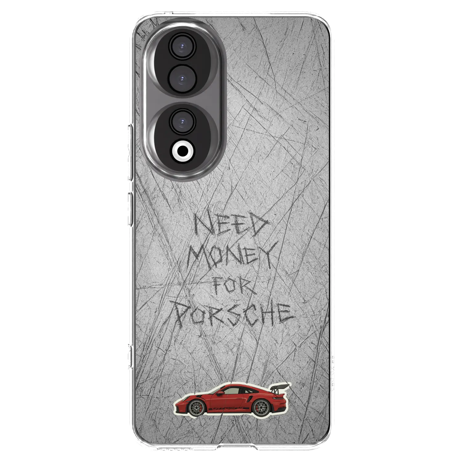 Picasee silikonový průhledný obal pro Honor 90 5G - Garage Scratch