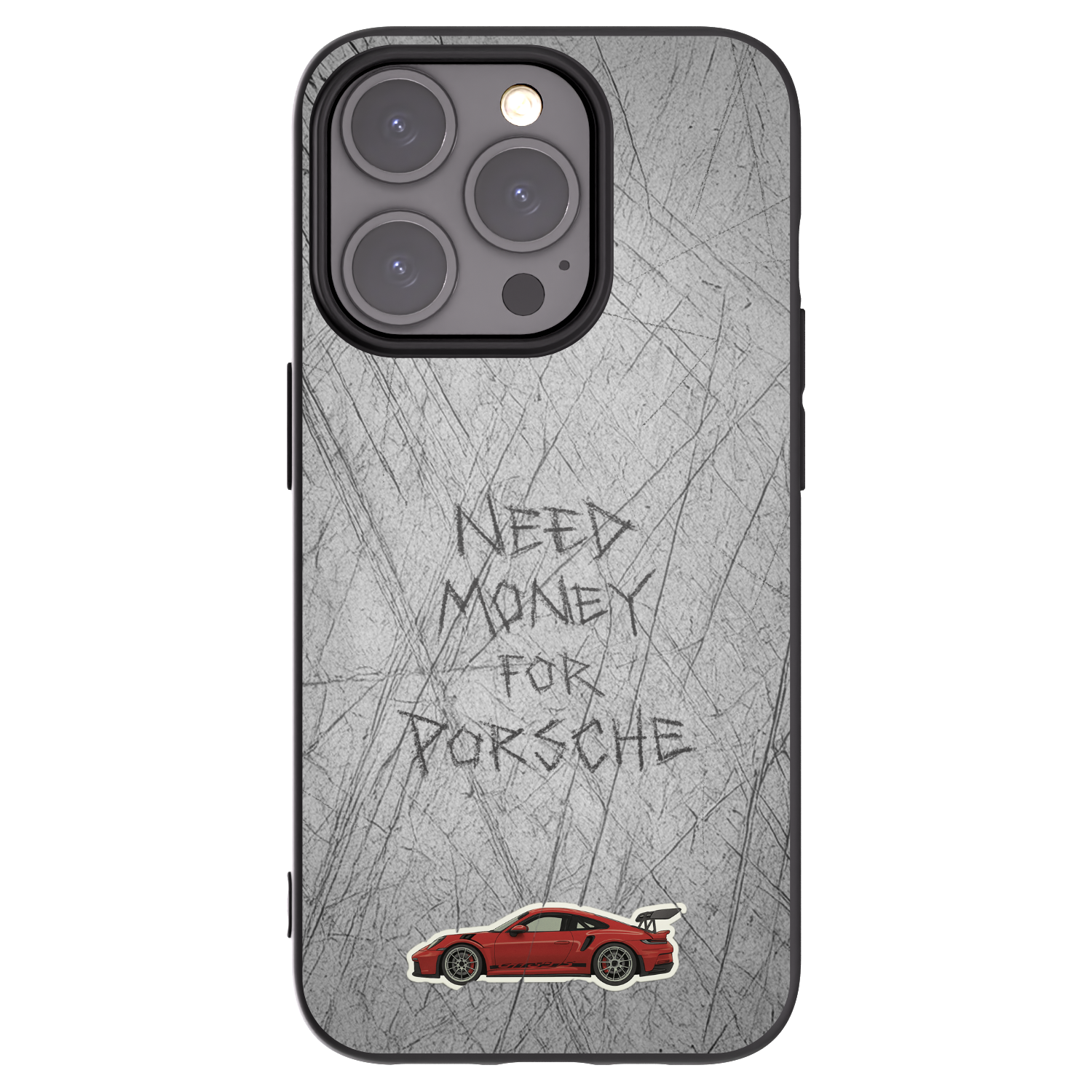 Picasee silikonový černý obal pro Apple iPhone 15 Pro - Garage Scratch