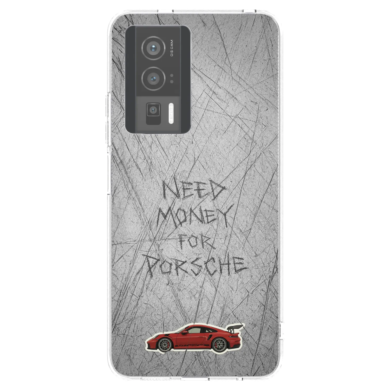 Picasee silikonový průhledný obal pro Xiaomi Poco F5 Pro 5G - Garage Scratch