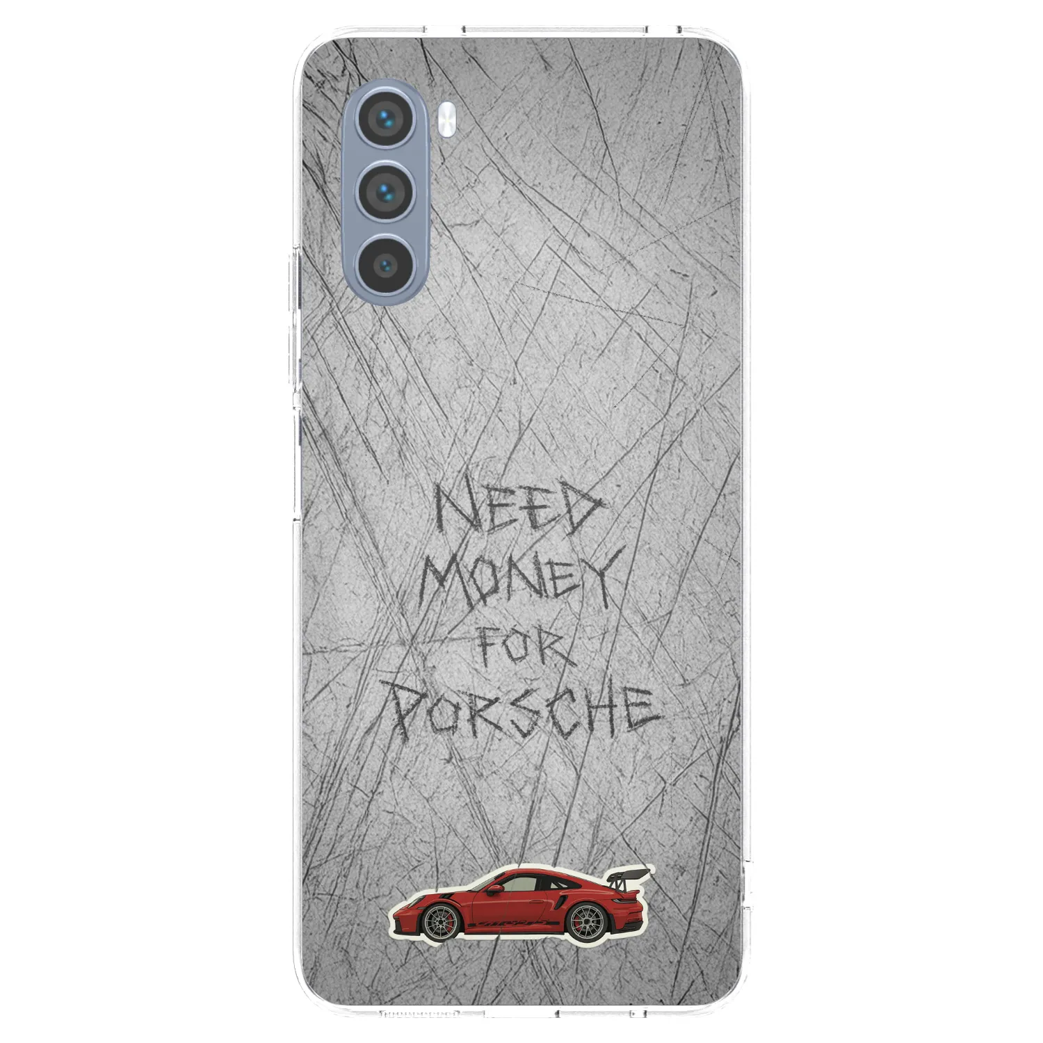 Picasee silikonový průhledný obal pro Motorola Moto G62 - Garage Scratch