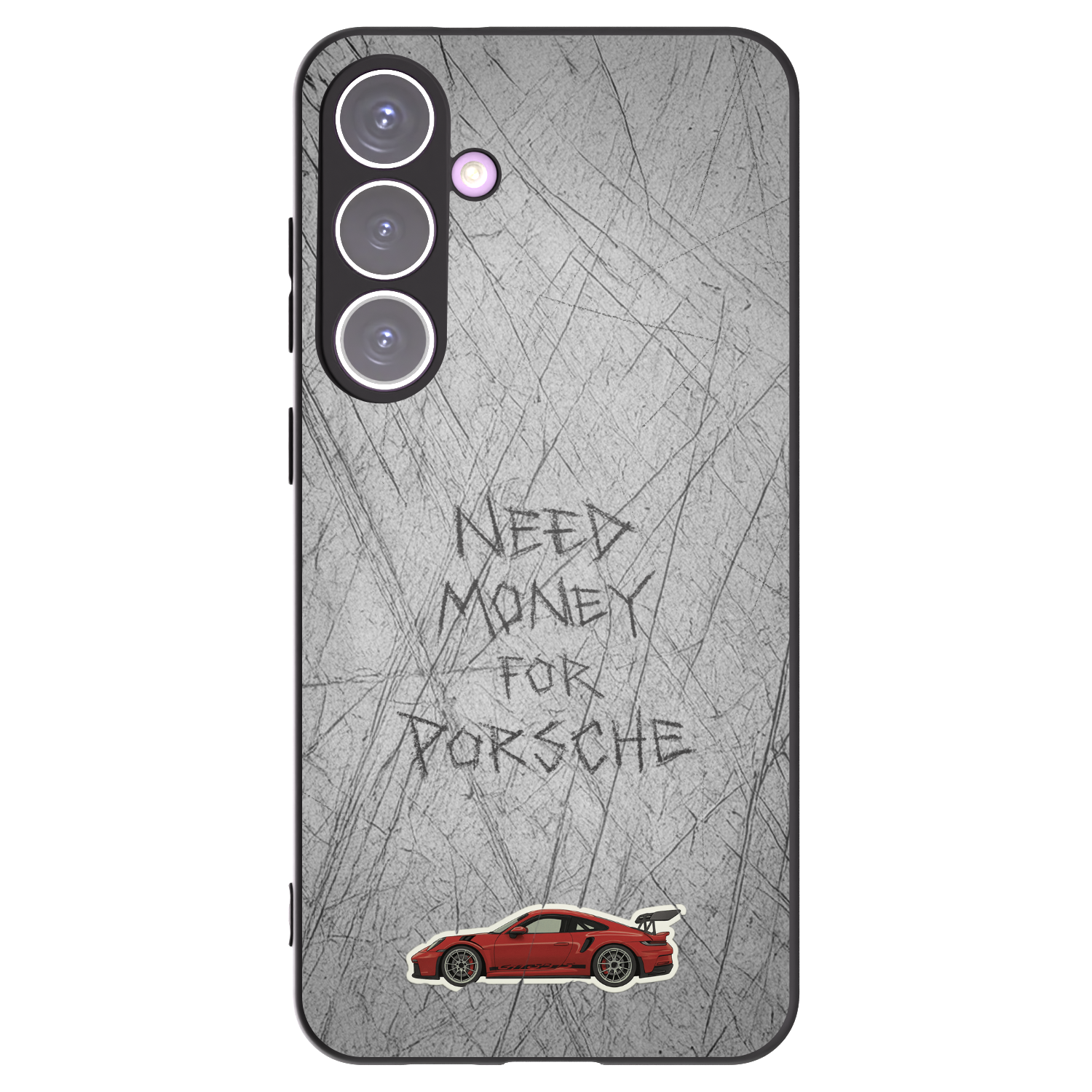 Picasee silikonový černý obal pro Samsung Galaxy S24+ S926B 5G - Garage Scratch