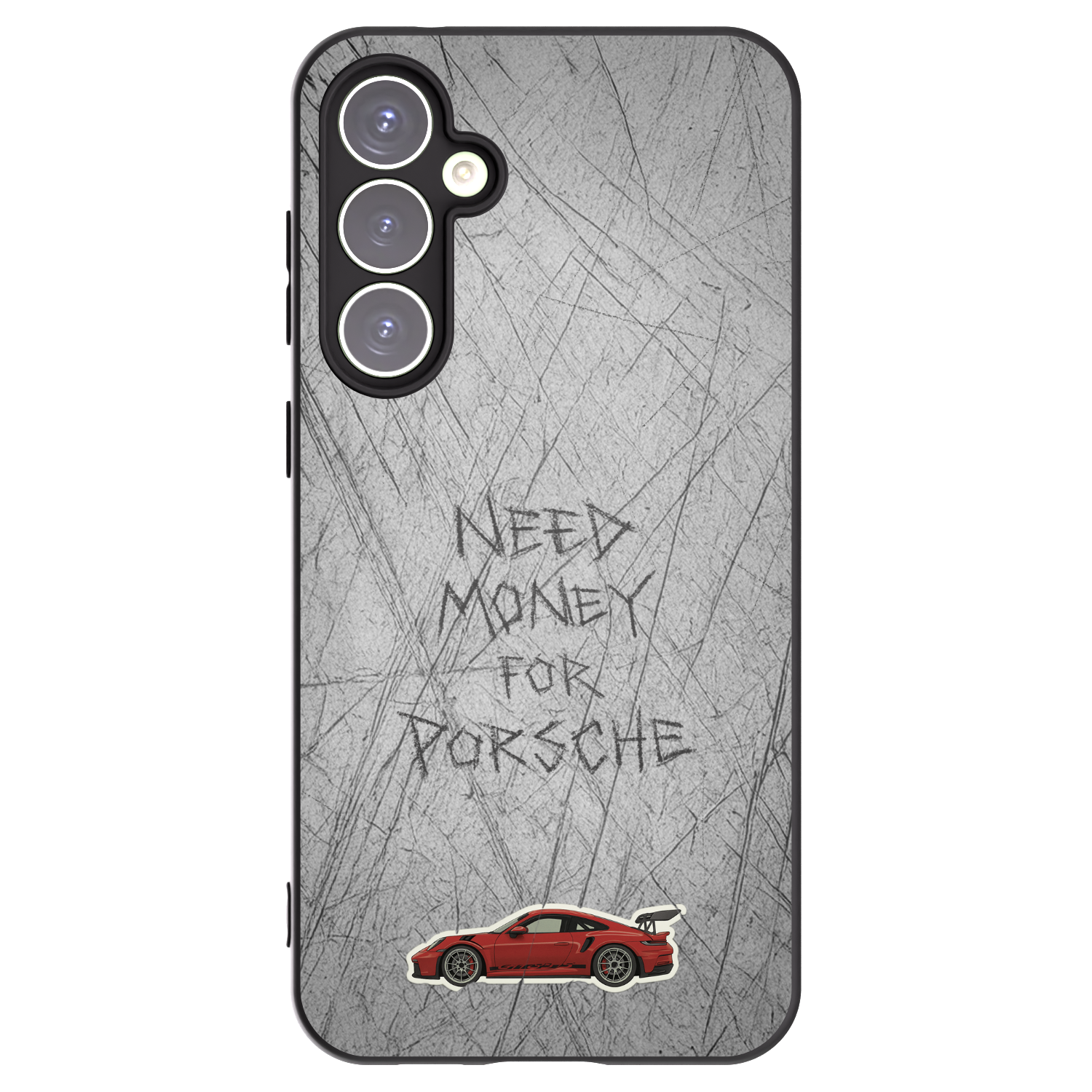 Picasee silikonový černý obal pro Samsung Galaxy S23 FE S711B - Garage Scratch