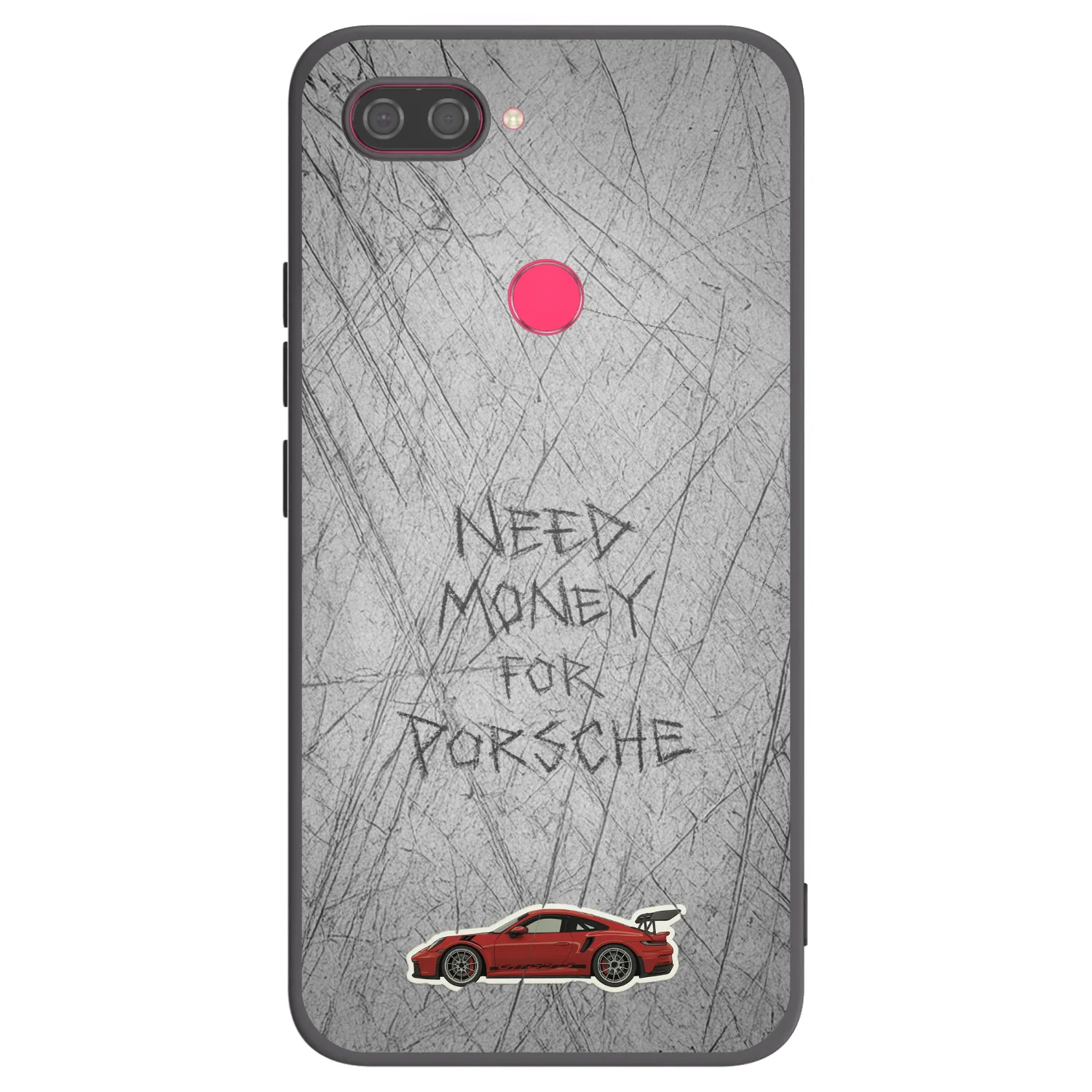 Picasee silikonový černý obal pro Xiaomi Mi 8 Lite - Garage Scratch