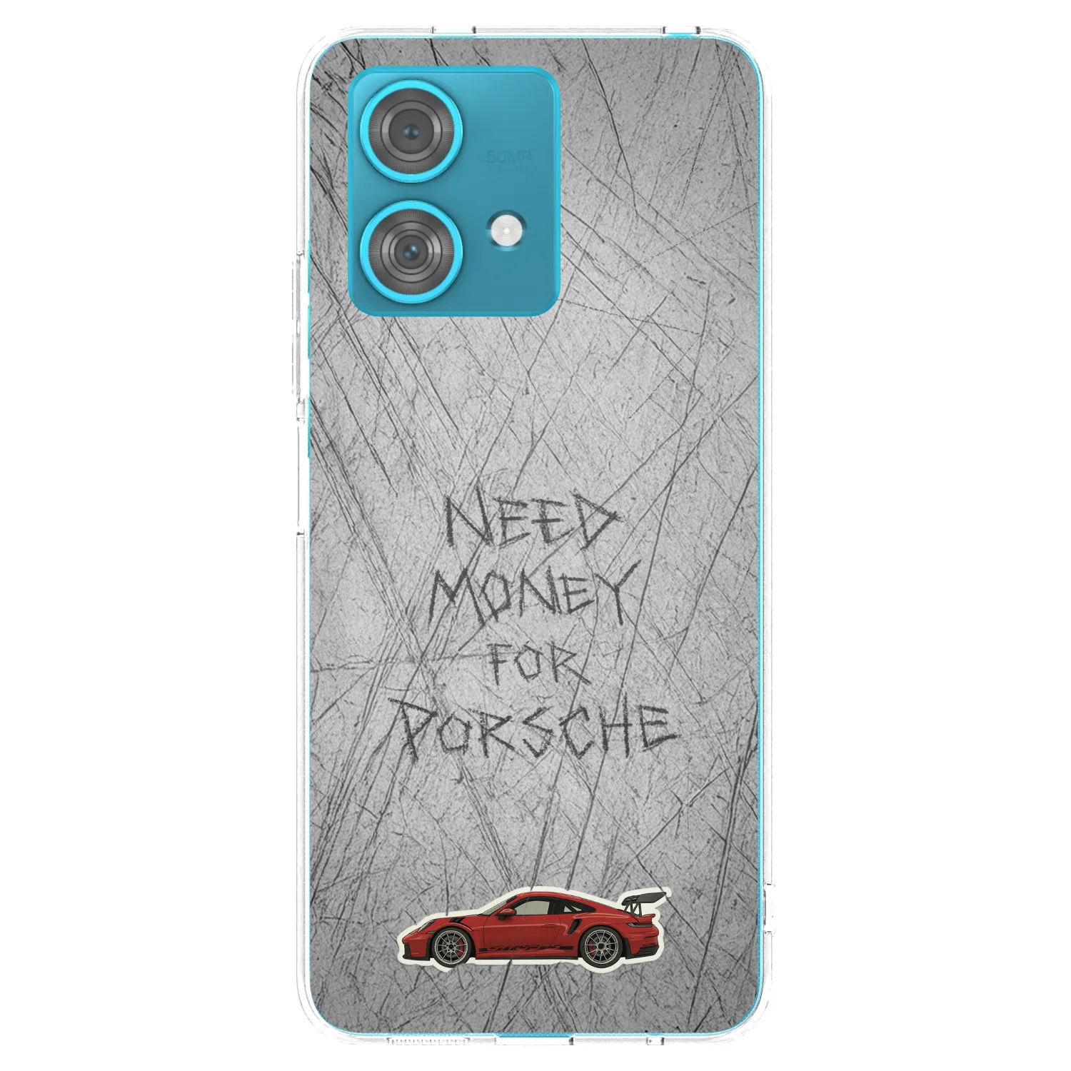 Picasee silikonový průhledný obal pro Motorola Edge 40 Neo - Garage Scratch