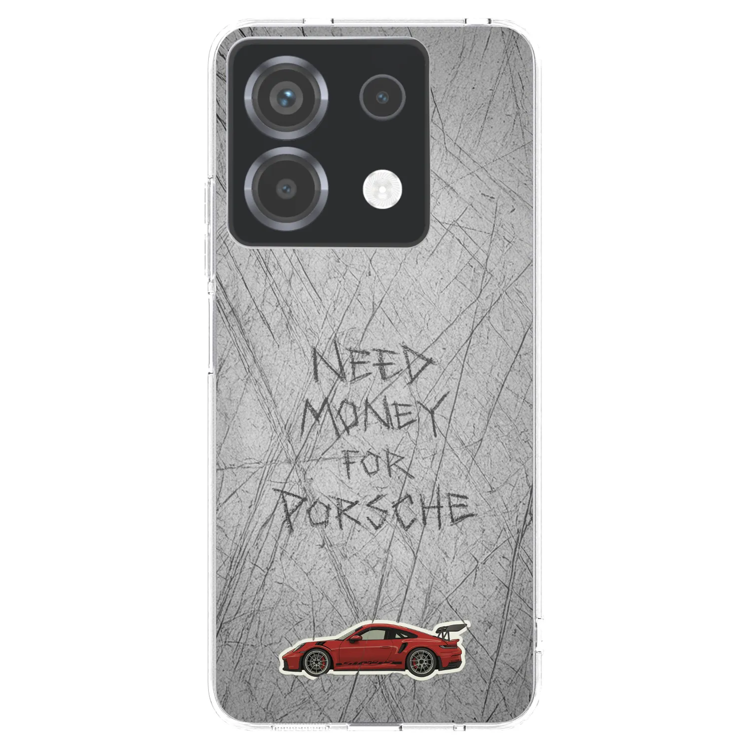 Picasee silikonový průhledný obal pro Xiaomi Poco X6 - Garage Scratch