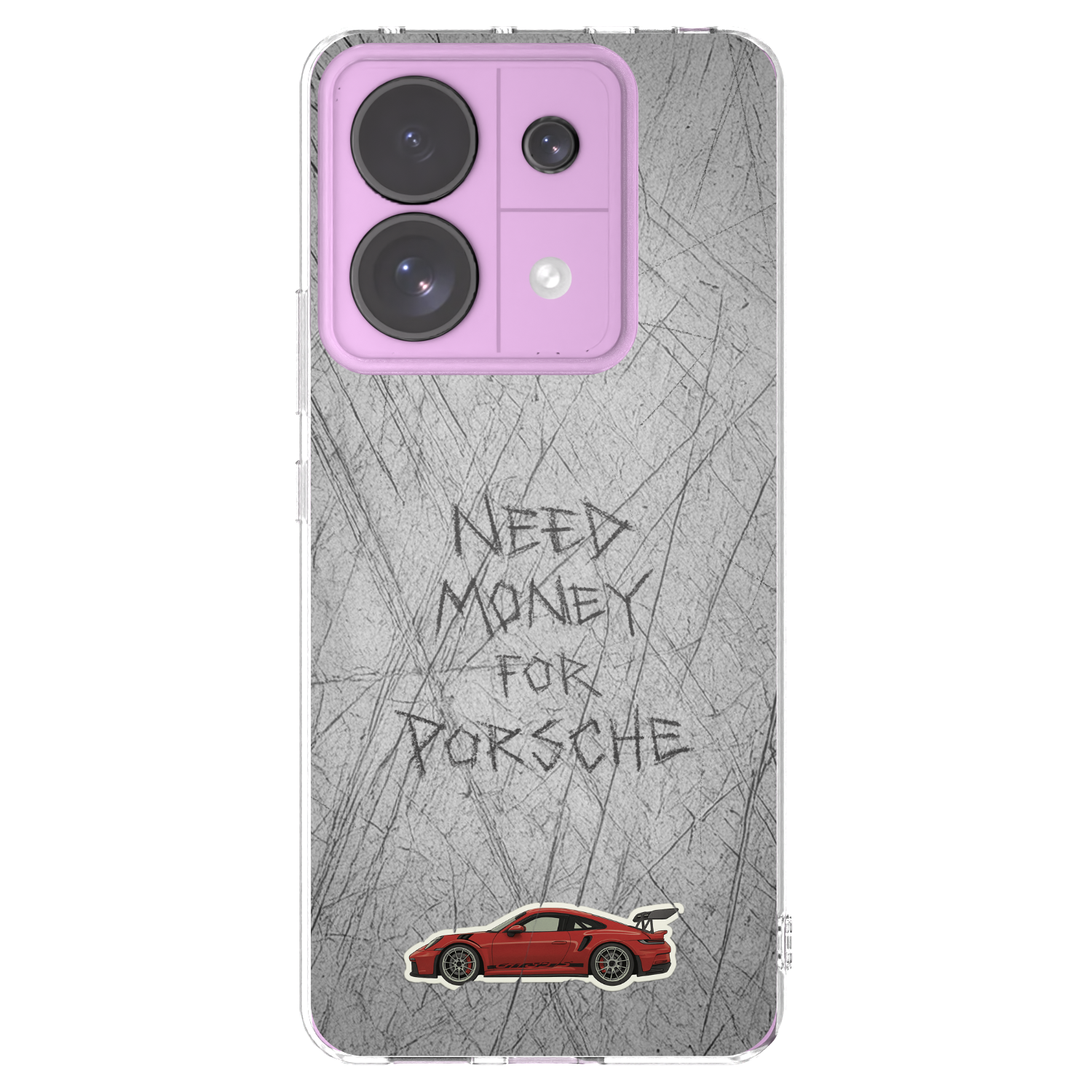 Picasee silikonový průhledný obal pro Xiaomi Redmi Note 13 Pro 5G - Garage Scratch