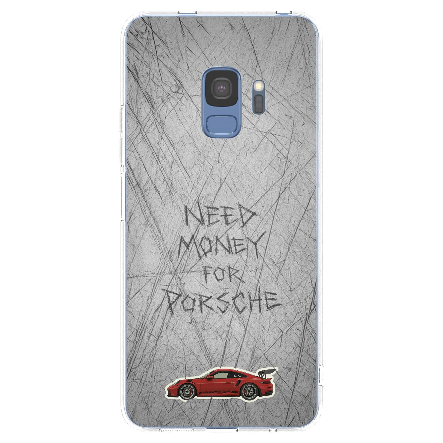 Picasee silikonový průhledný obal pro Samsung Galaxy S9 G960F - Garage Scratch