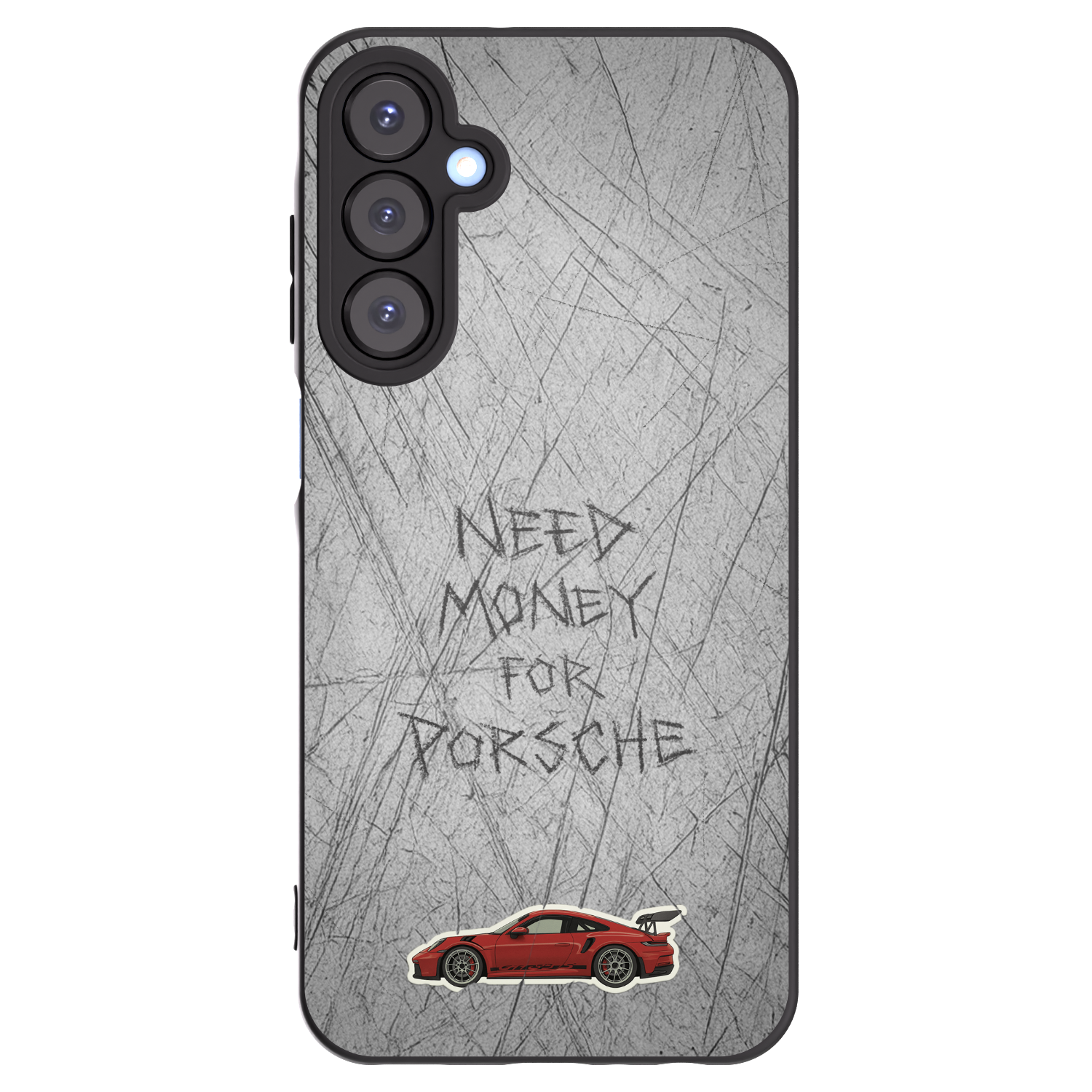 Picasee silikonový černý obal pro Samsung Galaxy A25 A256B 5G - Garage Scratch