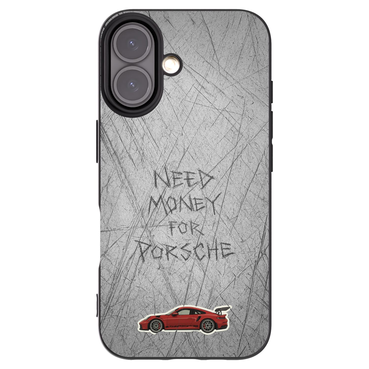 Picasee silikonový černý obal pro Apple iPhone 16 - Garage Scratch