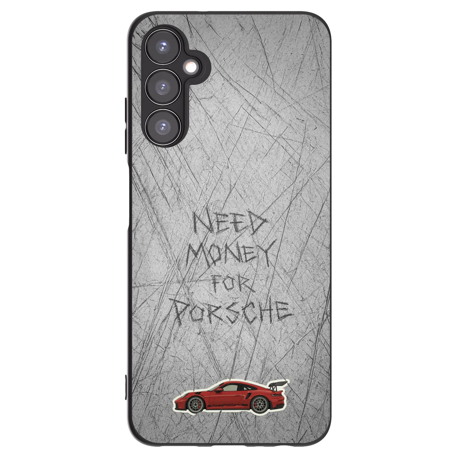 Picasee silikonový černý obal pro Samsung Galaxy A05s A057G - Garage Scratch