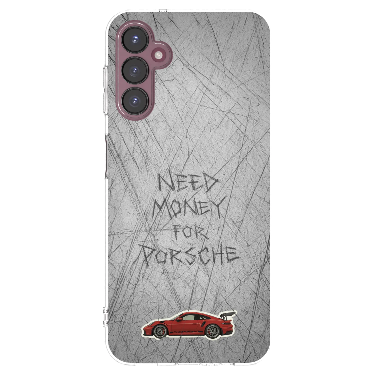 Picasee silikonový průhledný obal pro Samsung Galaxy A05s A057G - Garage Scratch