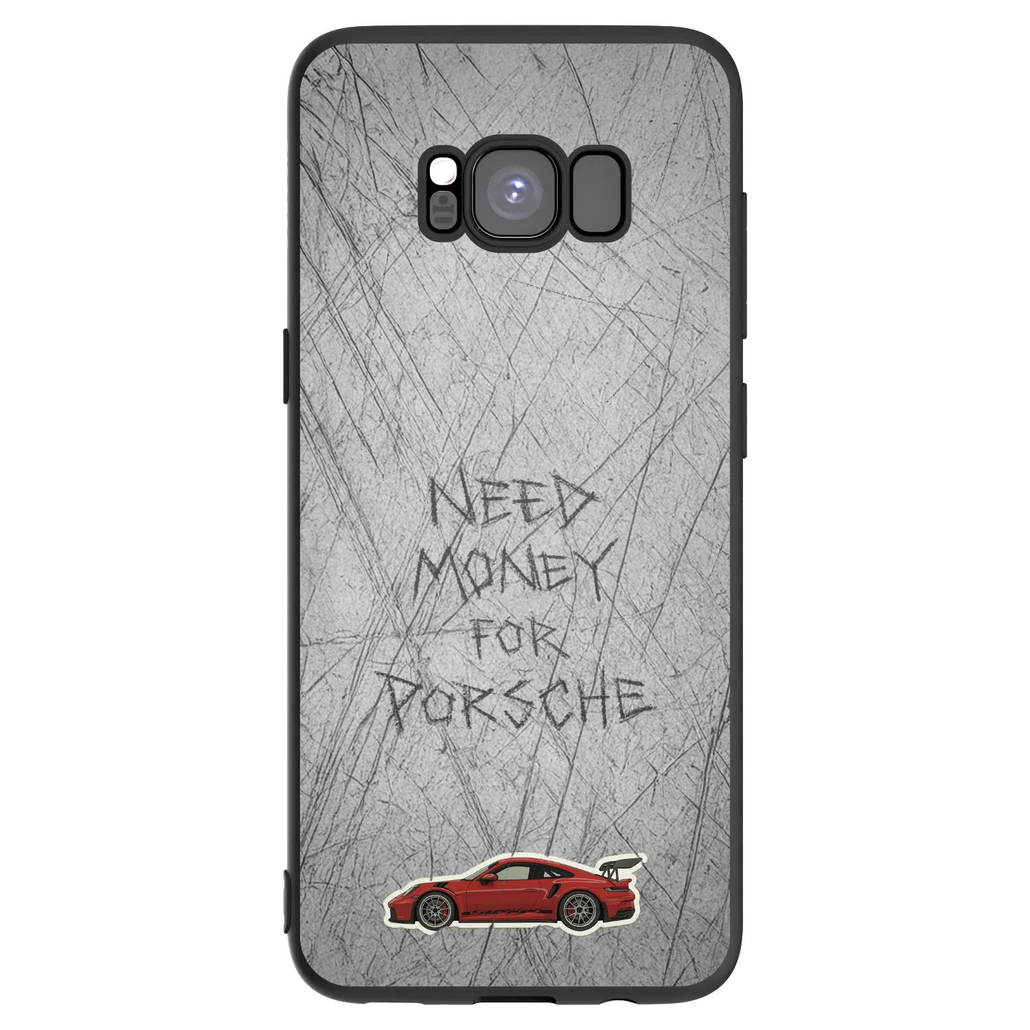 Picasee silikonový černý obal pro Samsung Galaxy S8 G950F - Garage Scratch