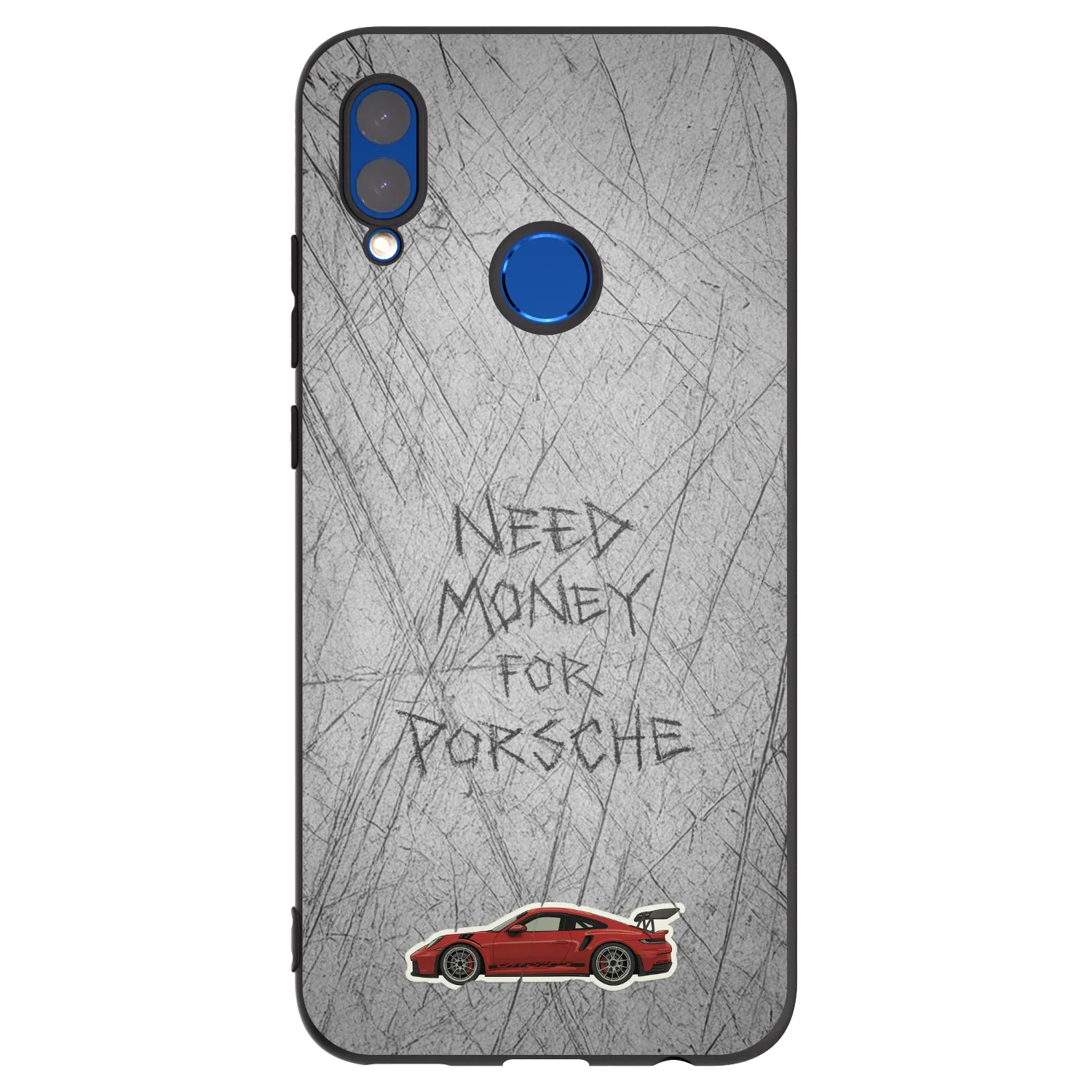 Picasee silikonový černý obal pro Huawei P Smart 2019 - Garage Scratch