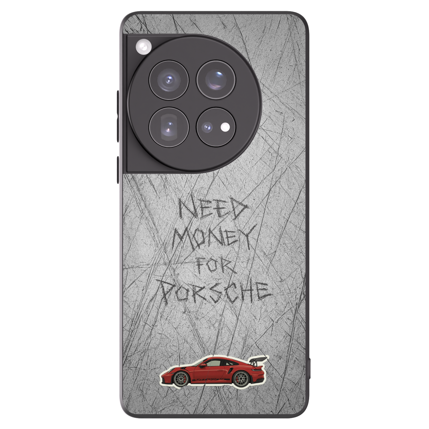 Picasee silikonový černý obal pro OnePlus 12 5G - Garage Scratch