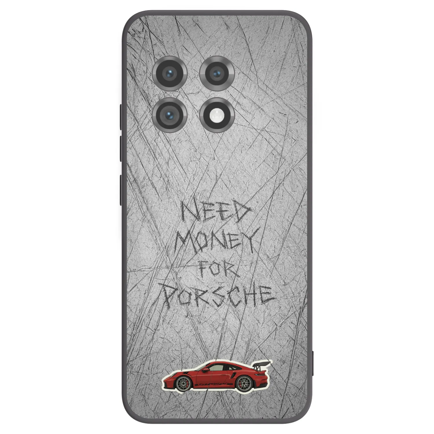 Picasee silikonový černý obal pro OnePlus 11 5G - Garage Scratch