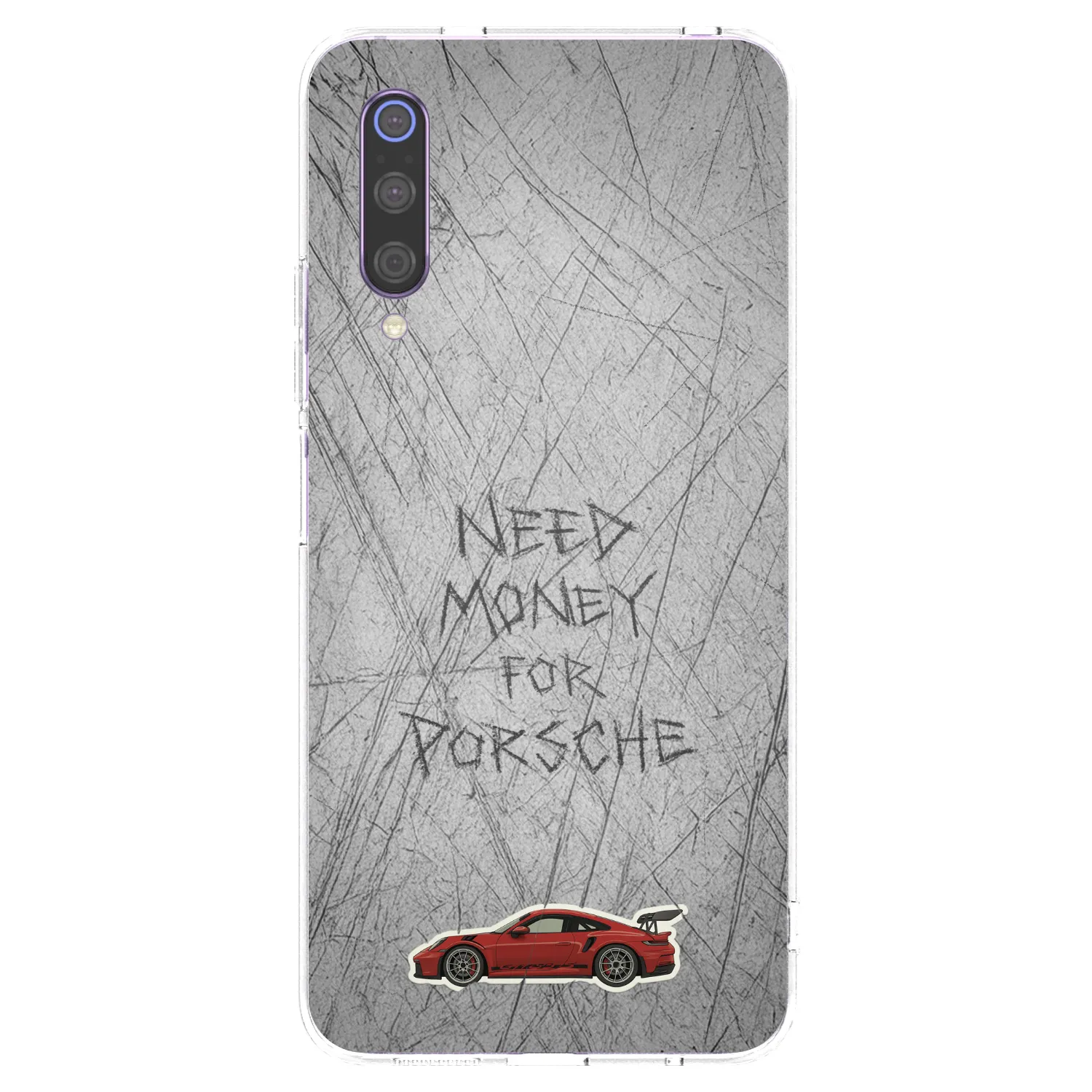 Picasee silikonový průhledný obal pro Xiaomi Mi 9 - Garage Scratch