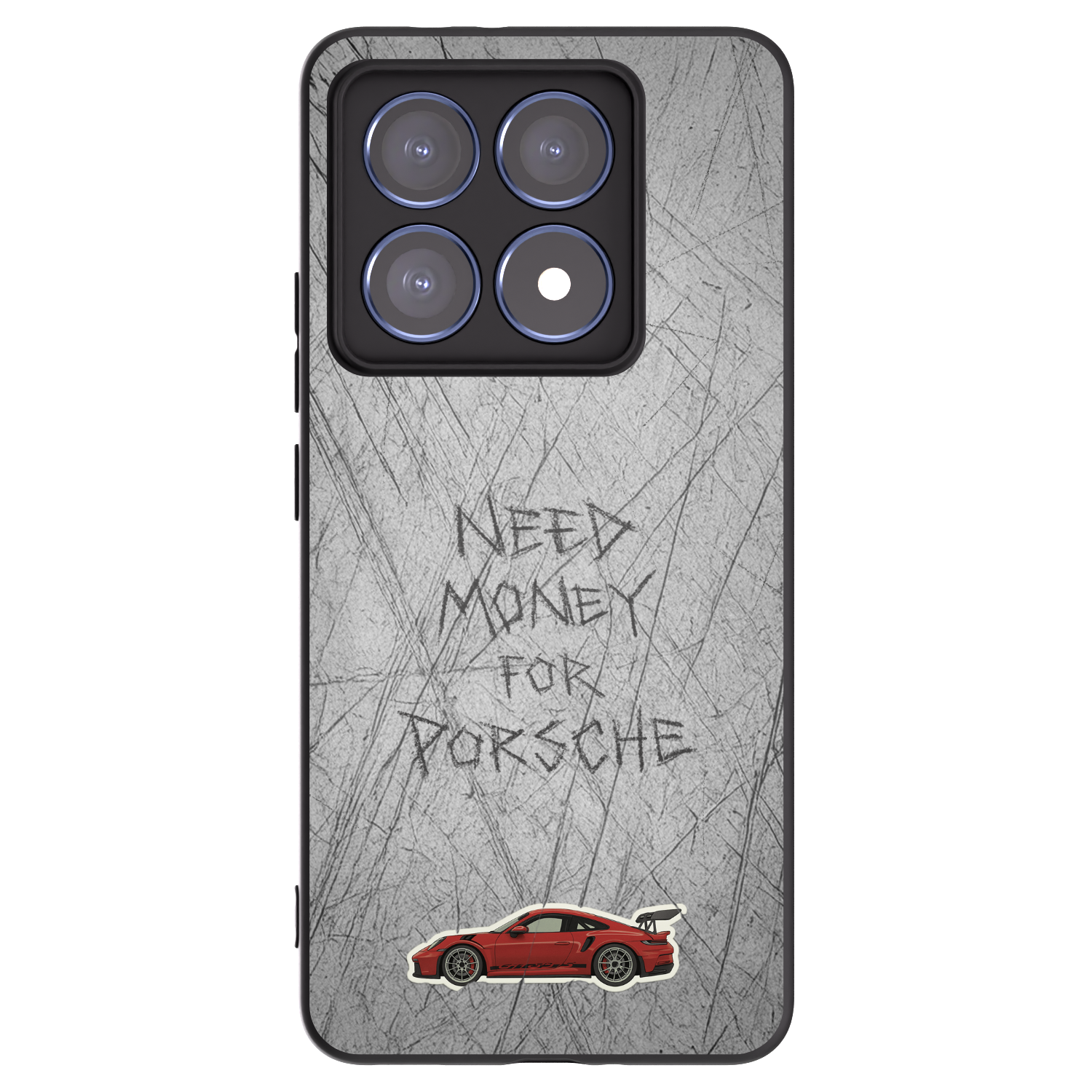 Picasee silikonový černý obal pro Xiaomi 14T Pro - Garage Scratch