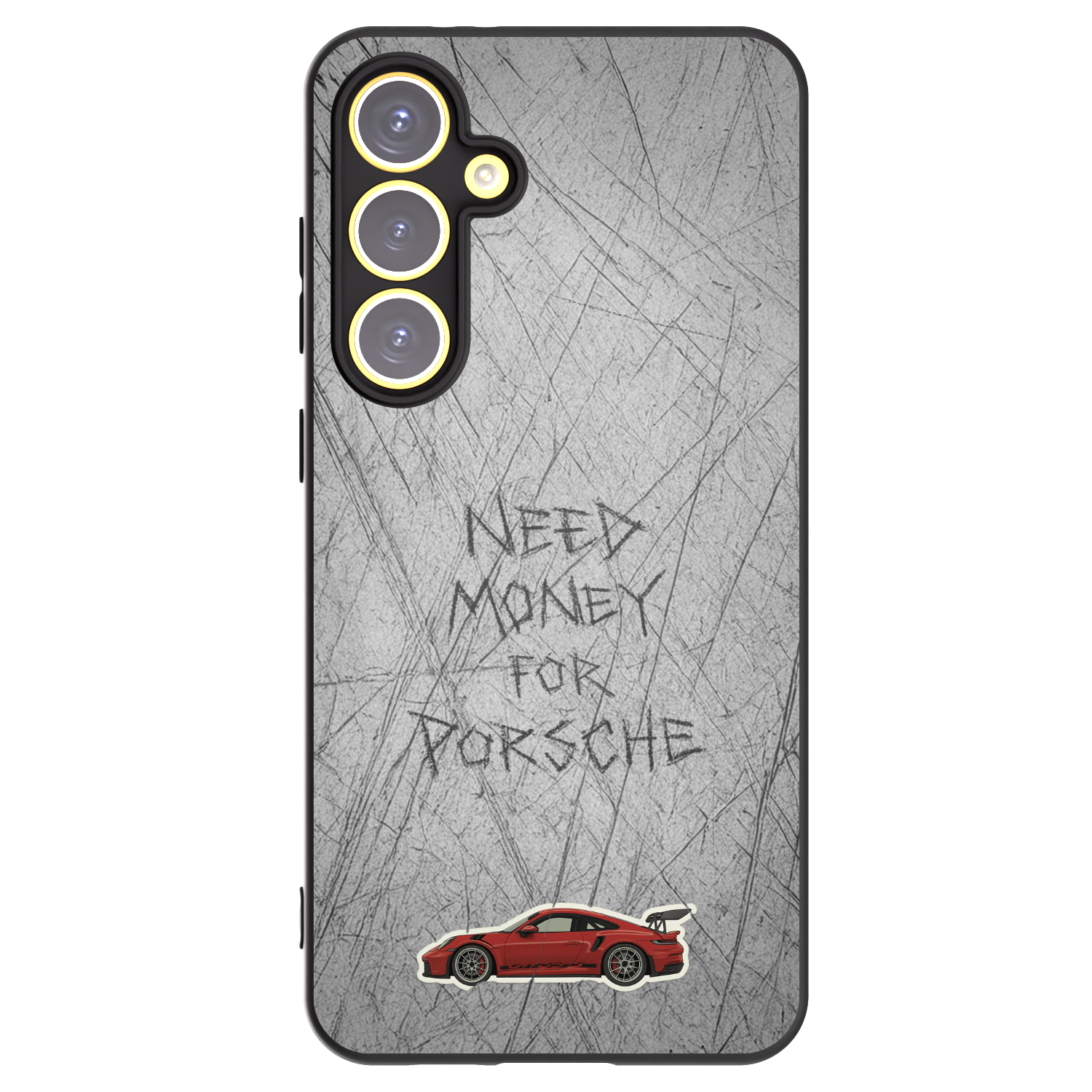 Picasee silikonový černý obal pro Samsung Galaxy S24 FE S721B - Garage Scratch