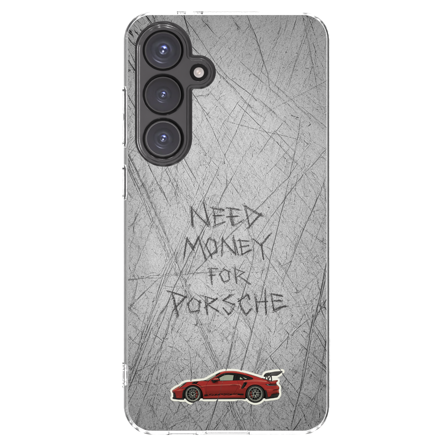 Picasee silikonový průhledný obal pro Samsung Galaxy S24 FE S721B - Garage Scratch