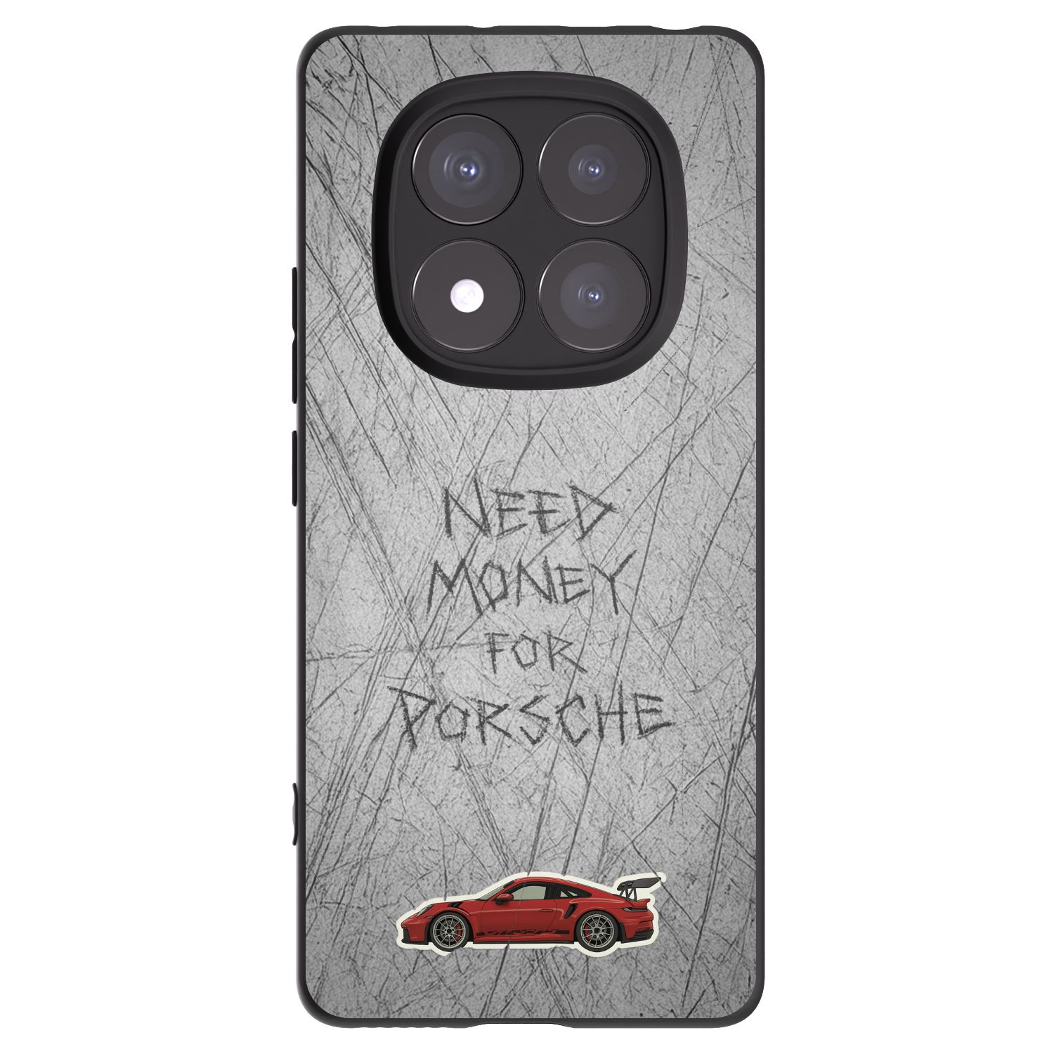 Picasee silikonový černý obal pro Xiaomi Redmi Note 14 Pro 5G - Garage Scratch
