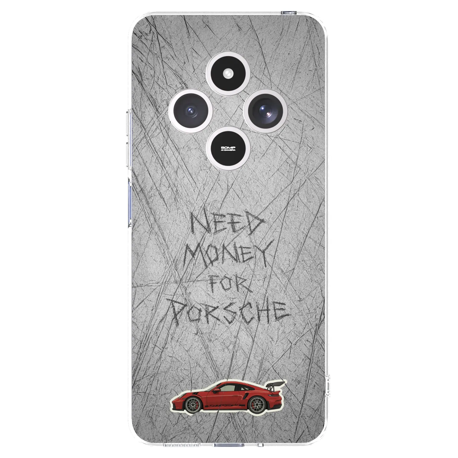 Picasee silikonový průhledný obal pro Xiaomi Redmi 14C - Garage Scratch