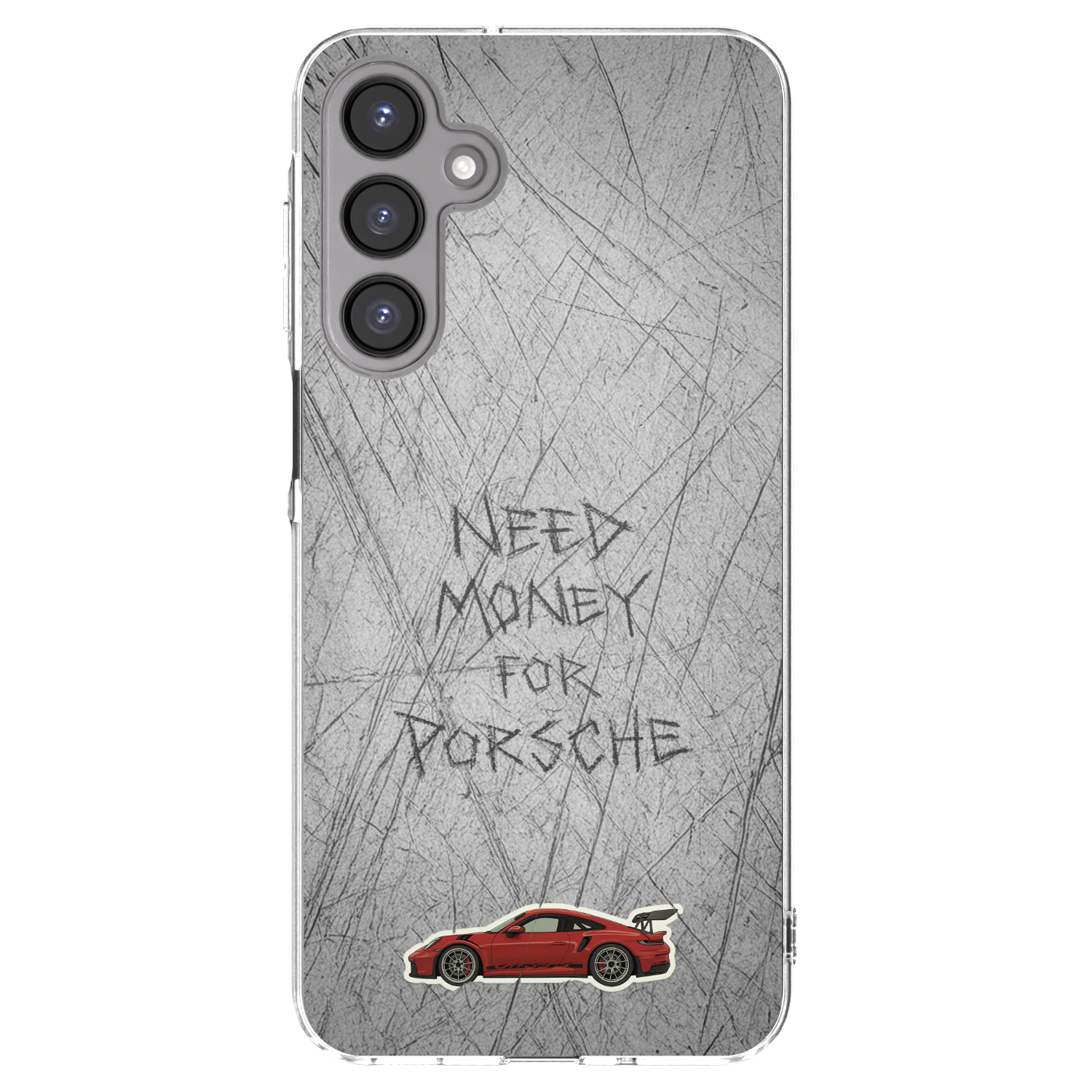 Picasee silikonový průhledný obal pro Samsung Galaxy A16 5G - Garage Scratch