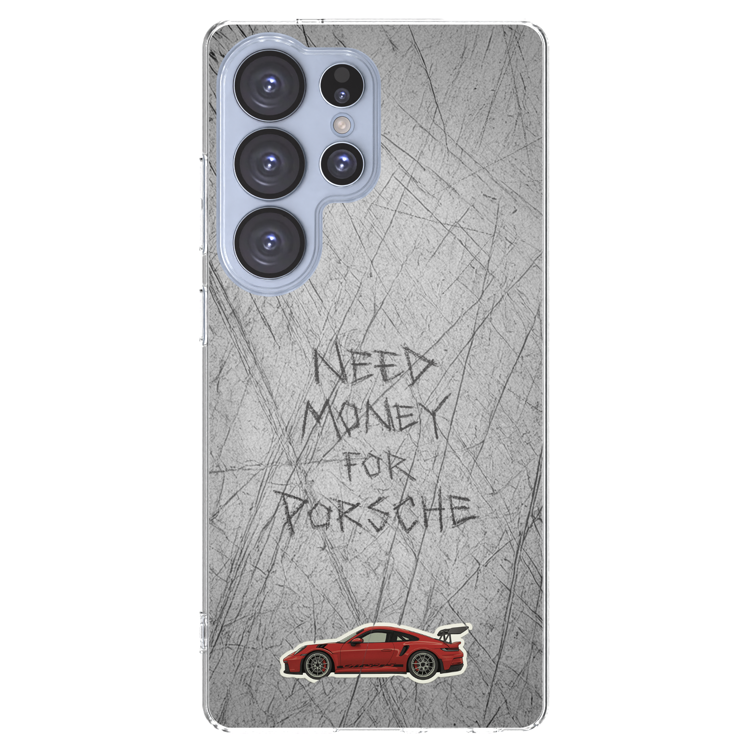 Picasee silikonový průhledný obal pro Samsung Galaxy S25 Ultra 5G - Garage Scratch