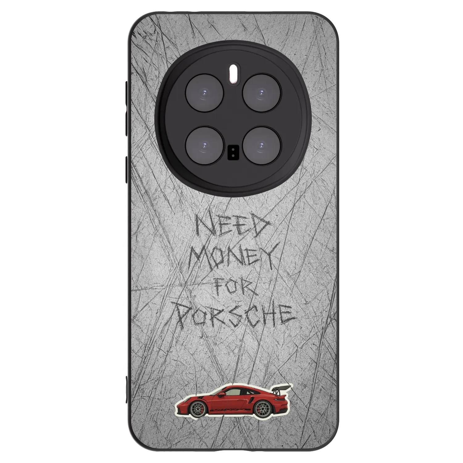 Picasee silikonový černý obal pro Honor Magic7 Pro 5G - Garage Scratch