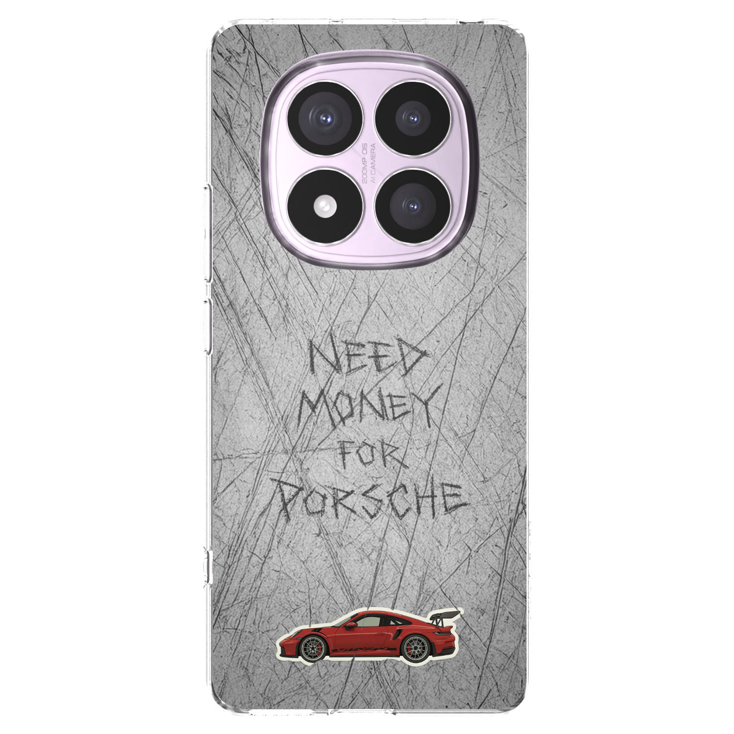 Picasee silikonový průhledný obal pro Xiaomi Redmi Note 14 Pro 4G - Garage Scratch