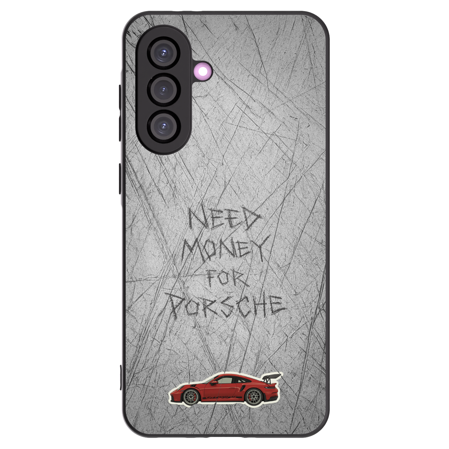Picasee silikonový černý obal pro Samsung Galaxy A36 5G - Garage Scratch