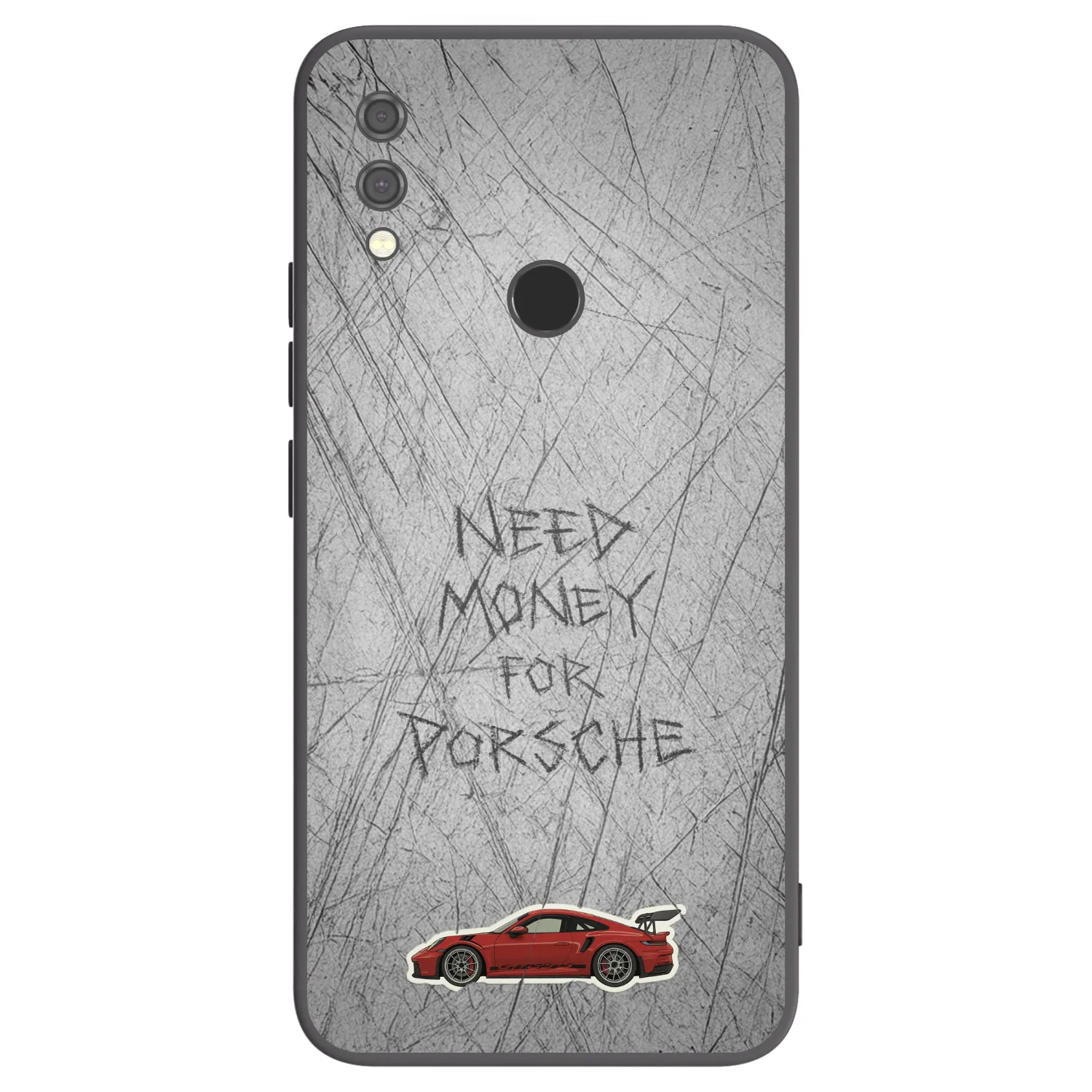 Picasee silikonový černý obal pro Xiaomi Redmi Note 7 - Garage Scratch