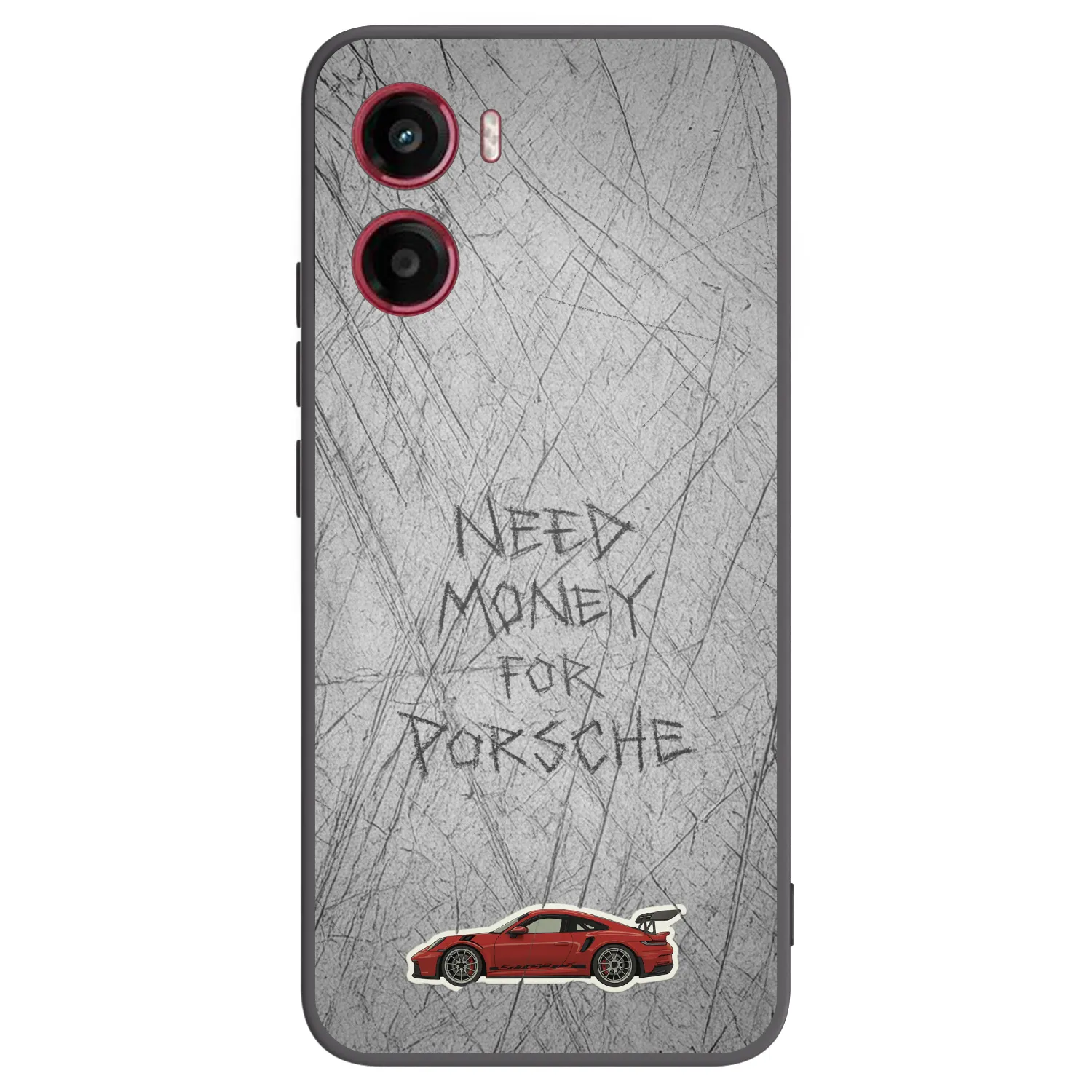 Picasee silikonový černý obal pro Motorola Moto G05 - Garage Scratch