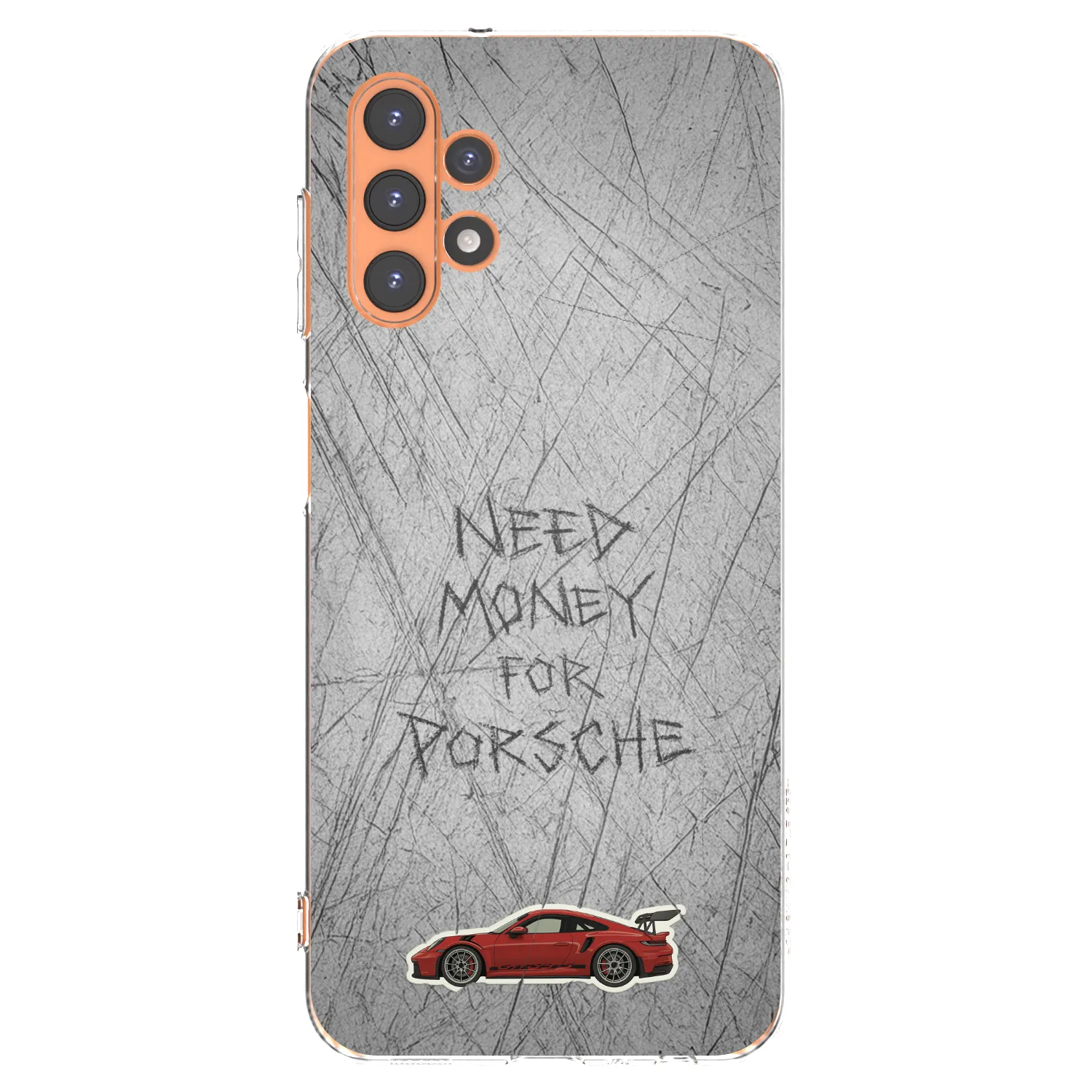 Picasee silikonový průhledný obal pro Samsung Galaxy A13 5G - Garage Scratch