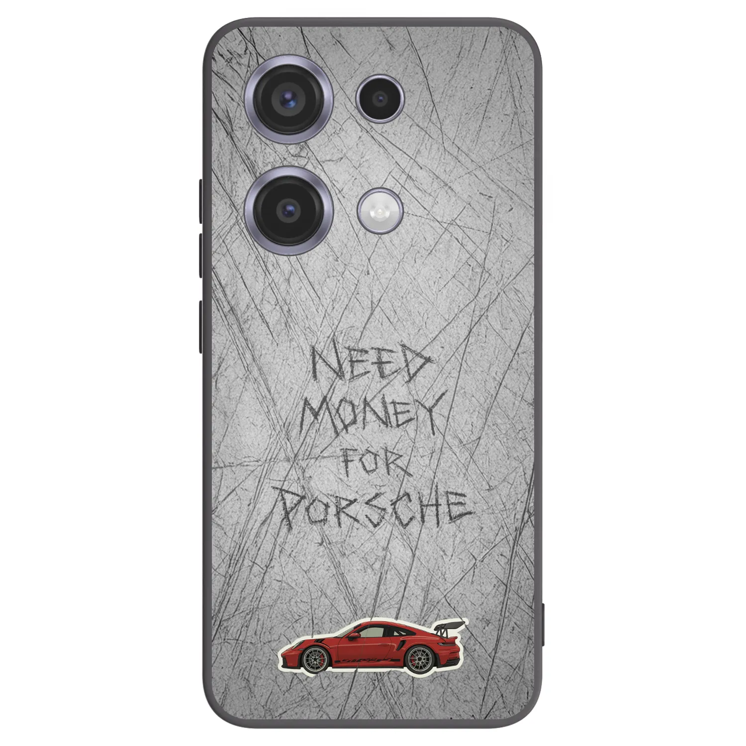 Picasee silikonový černý obal pro Xiaomi Redmi Note 14S - Garage Scratch