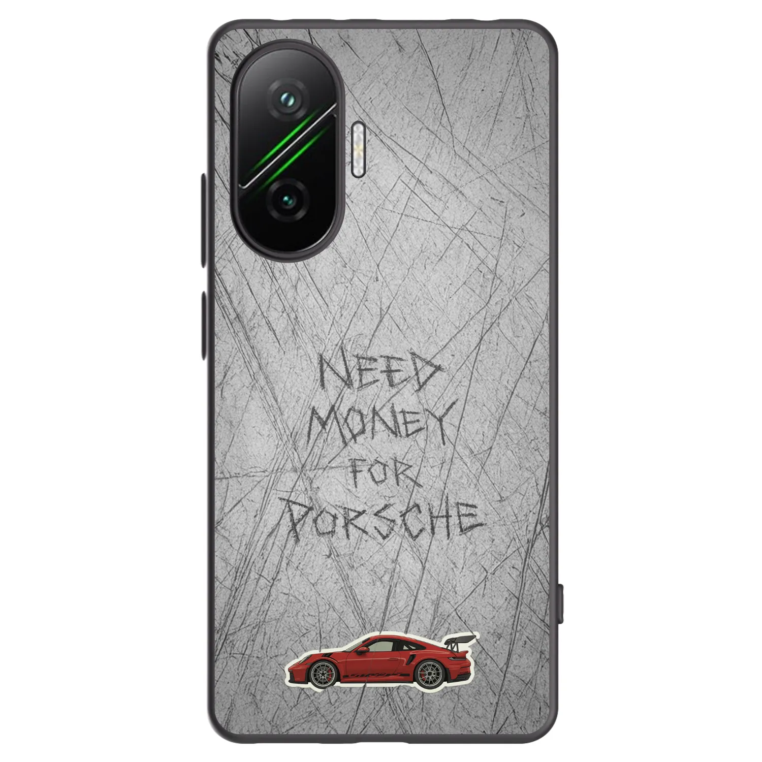 Picasee silikonový černý obal pro Xiaomi Poco F7 5G - Garage Scratch