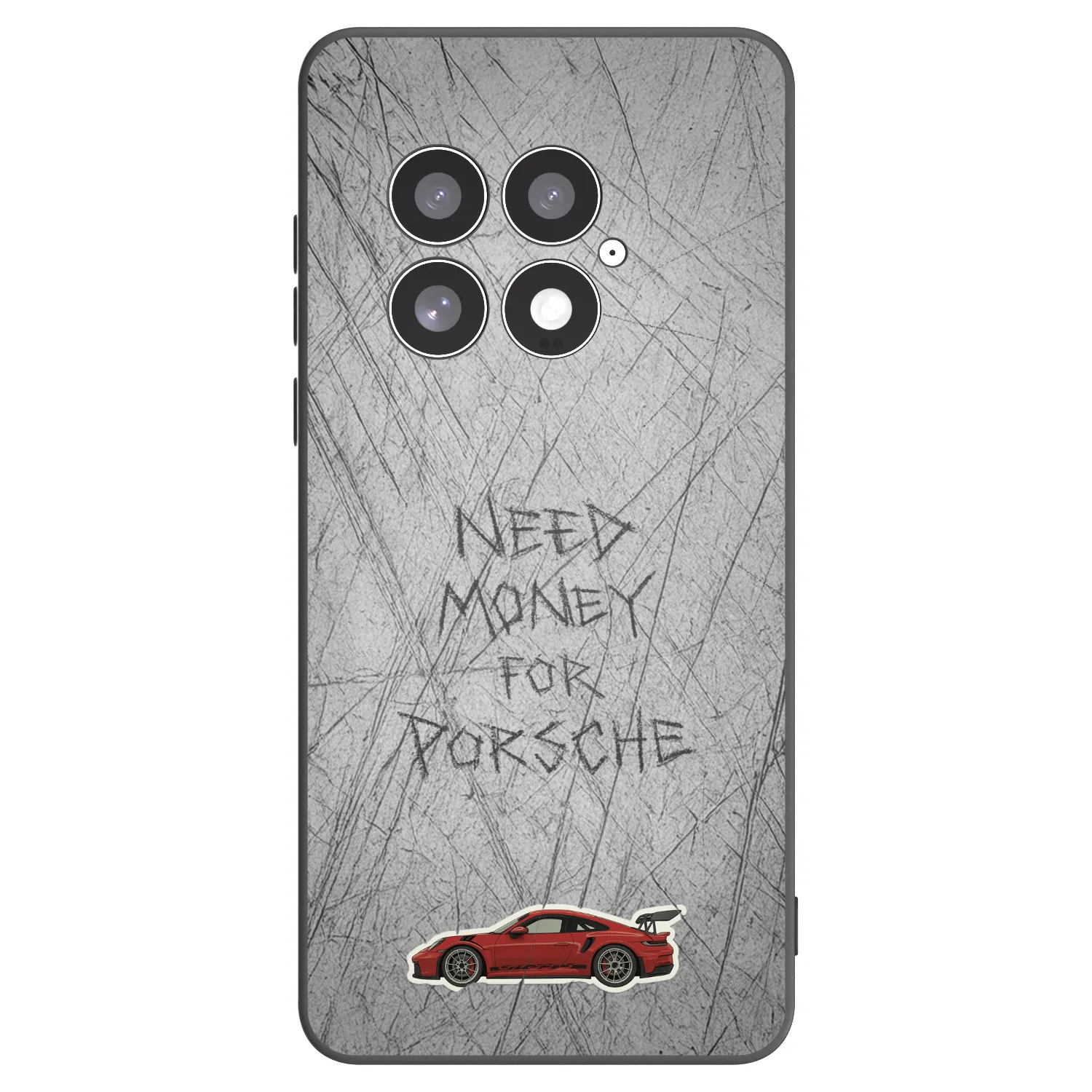 Picasee silikonový černý obal pro OnePlus 13 5G - Garage Scratch